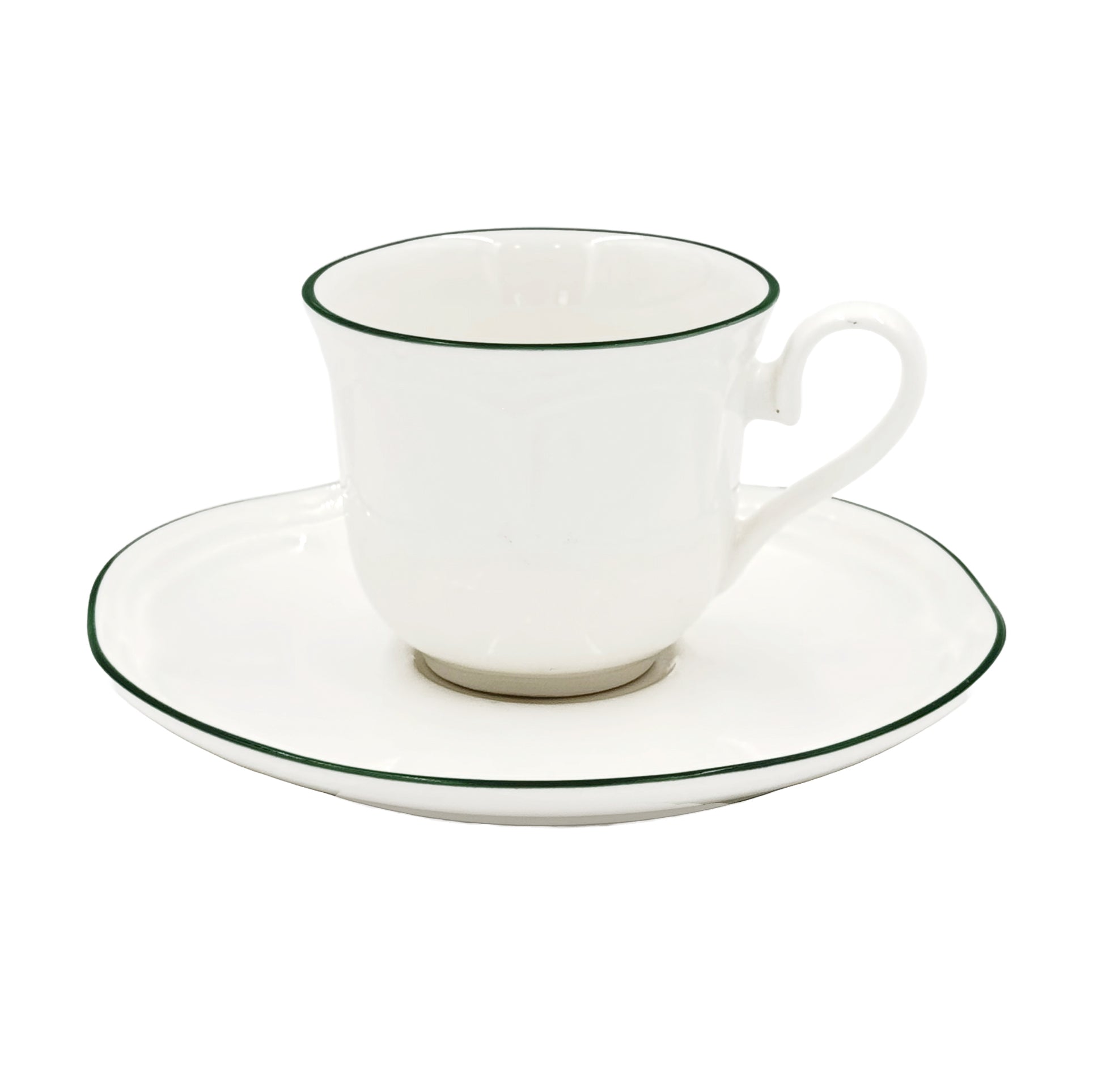 Teresa Set 6 Tazzine C/P - Porcellana, 80 ml