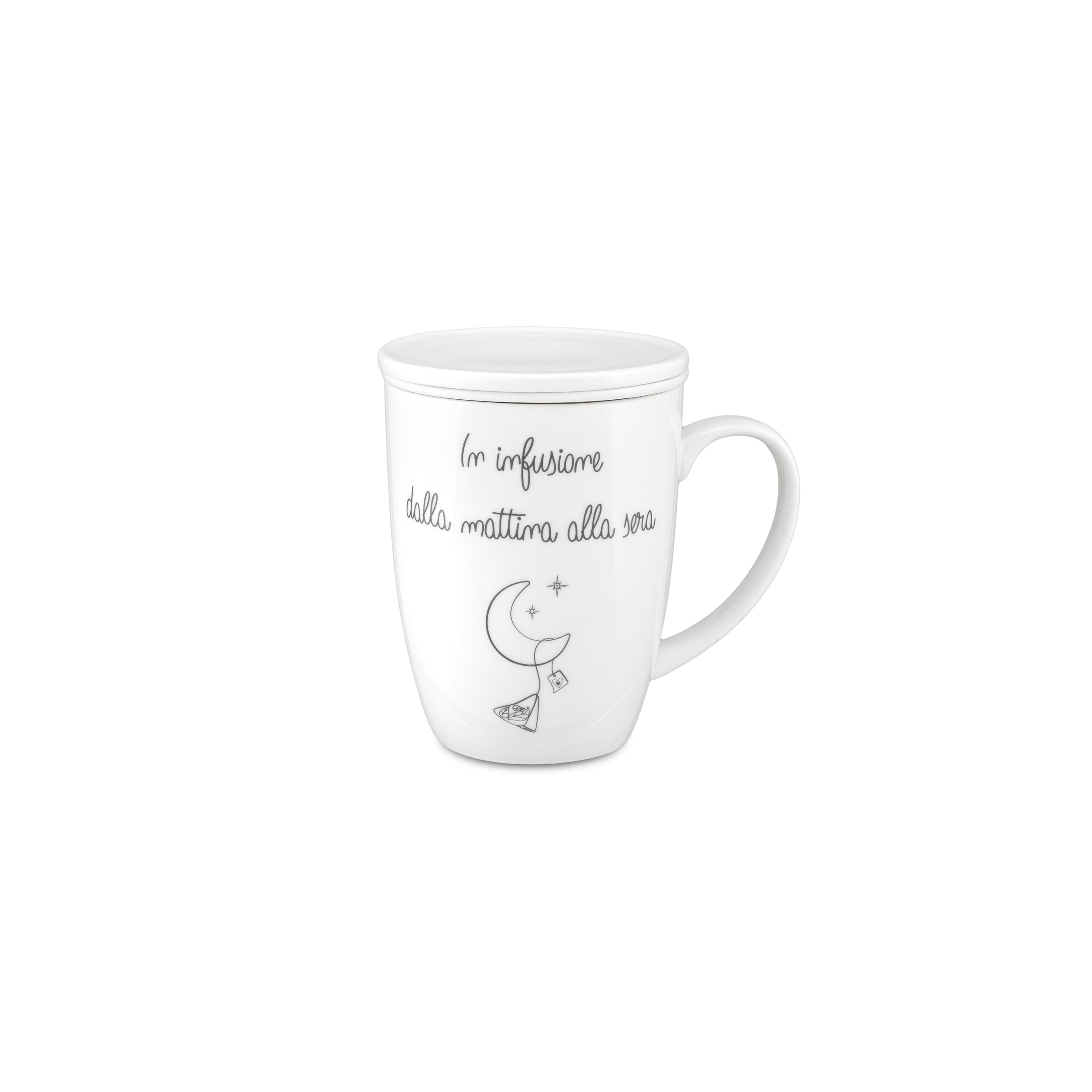 Gli Onesti Tisaniera - Porcellana,450 ml