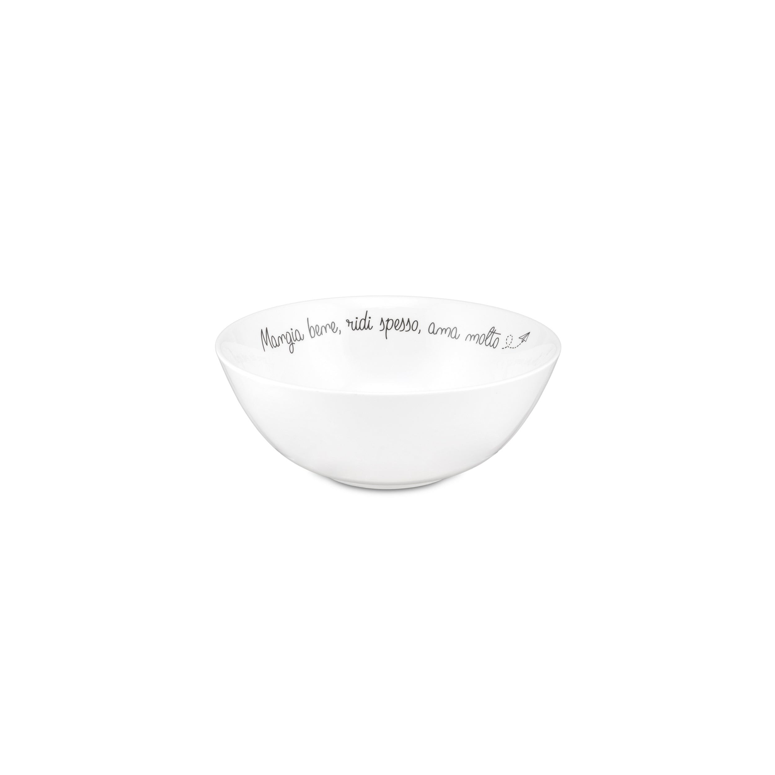 Gli Onesti Insalatiera - Porcellana,21.5X21.5X8.5 cm