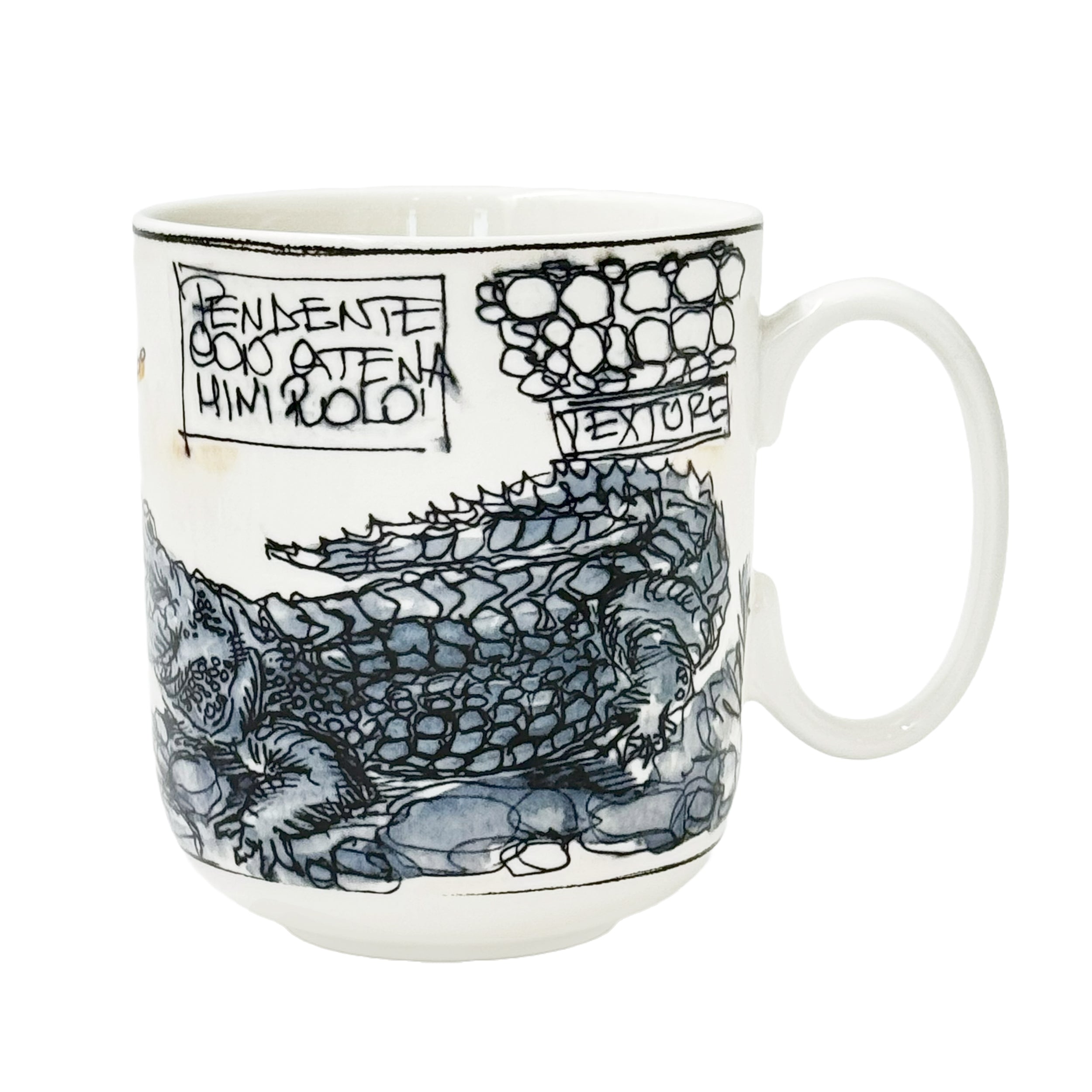 Raspini Eden Mug Coccodrillo - Porcellana,400 ml