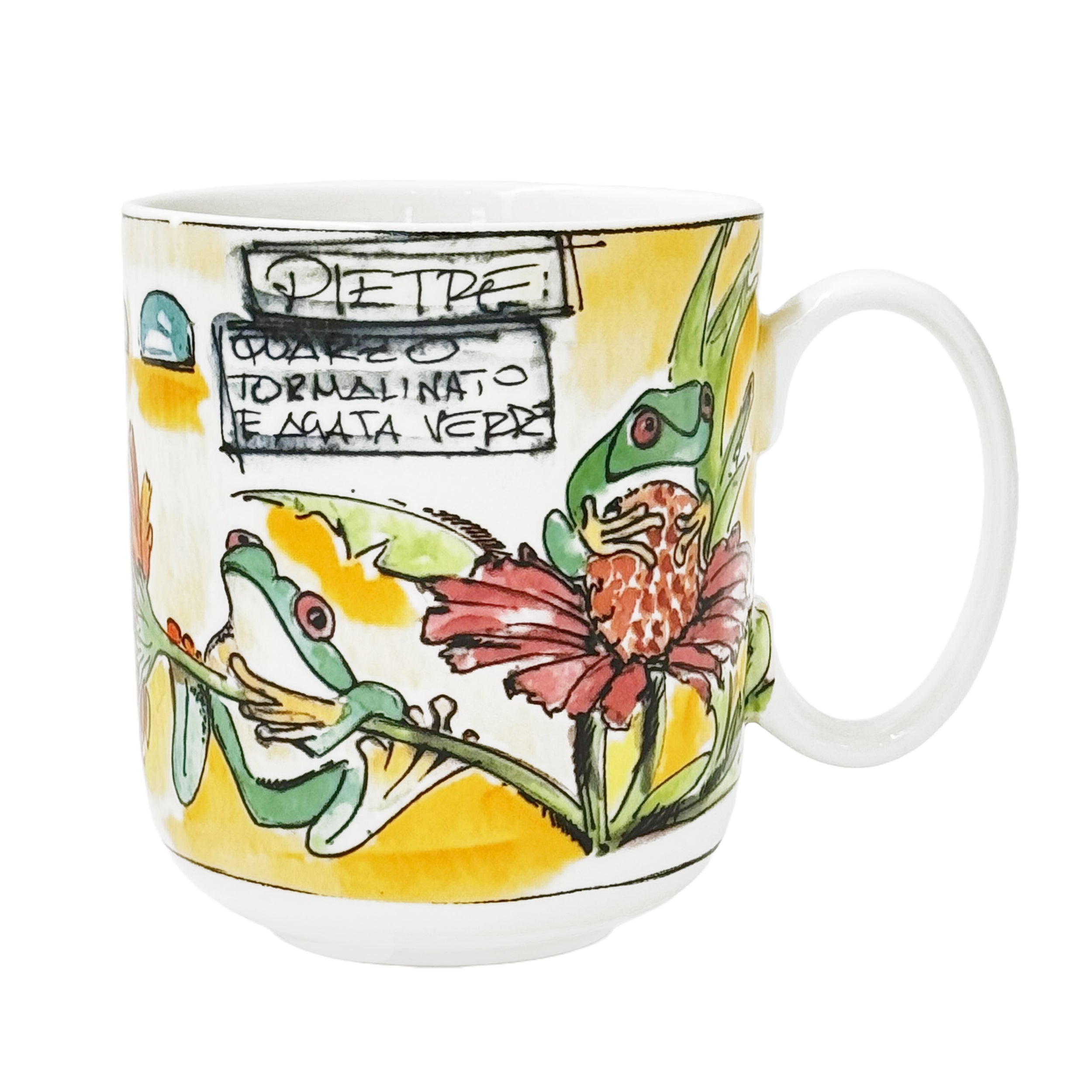 Raspini Eden Mug Rana - Porcellana,400 ml