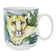 Raspini Eden Mug Pantera - Porcellana, 400 ml