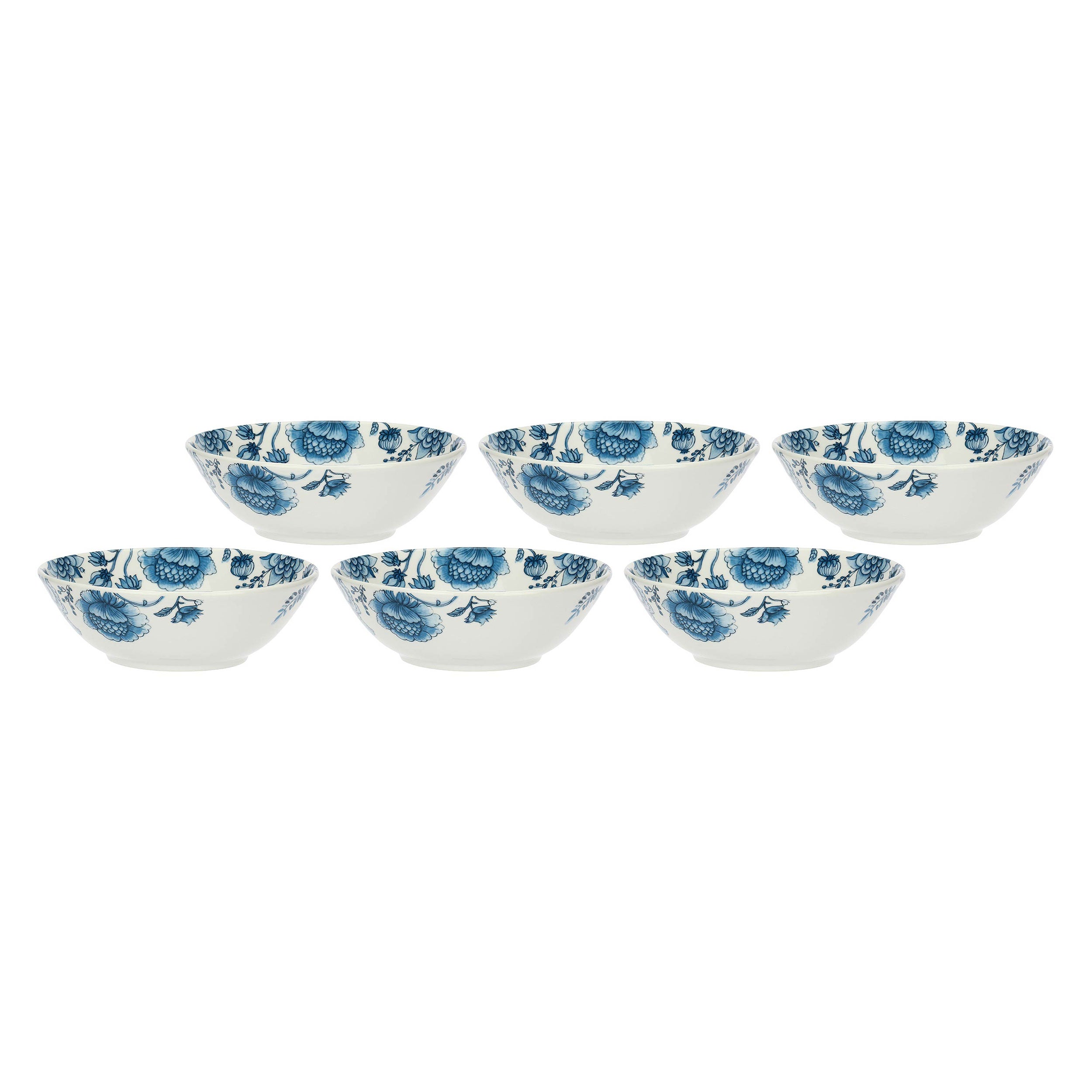 Set da 6, Piatto Fondo, Oniria - Porcellana, 20x6,5 cm