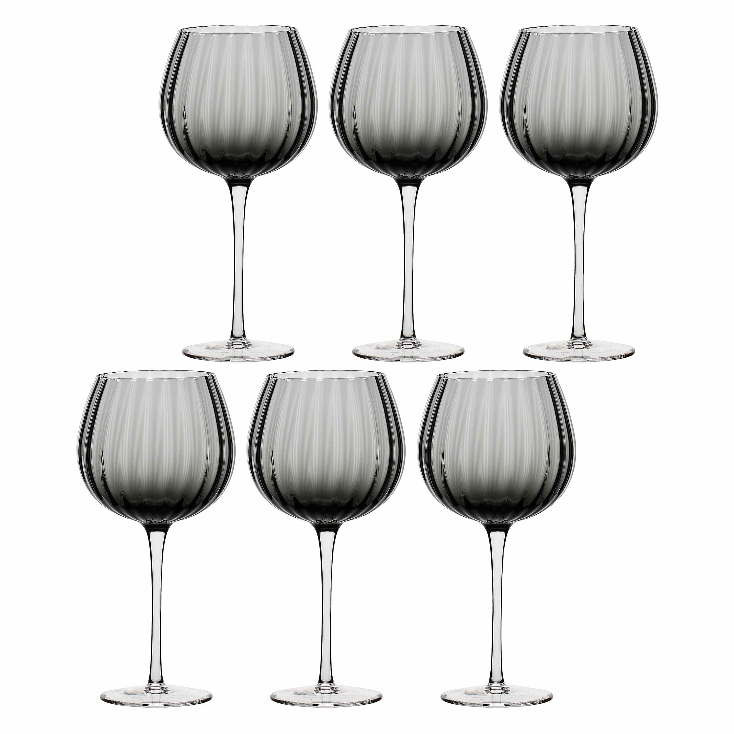 Set da 6, Calici, Prismia - Vetro, 460 ml