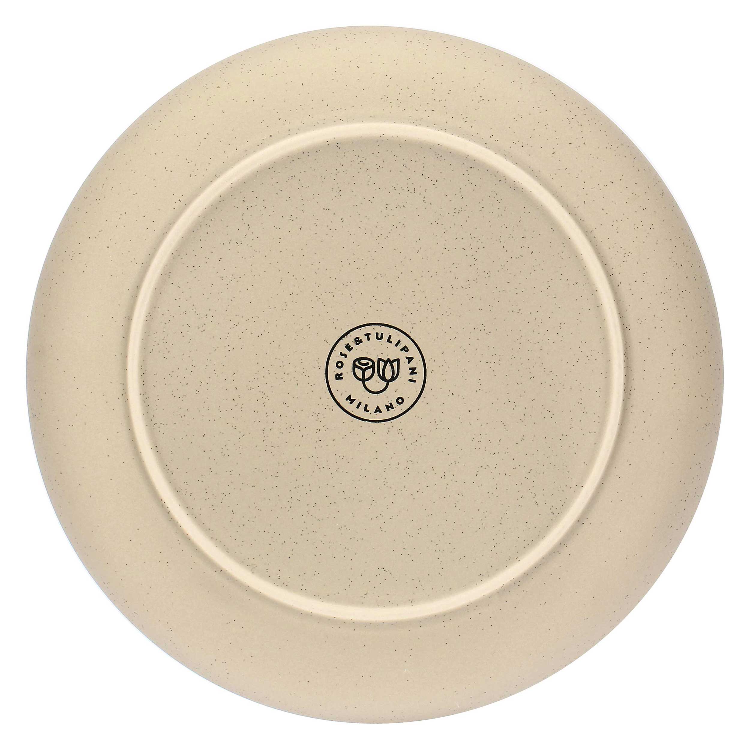 Set da 6, Piatto Fondo, Arpeggio - Stoneware