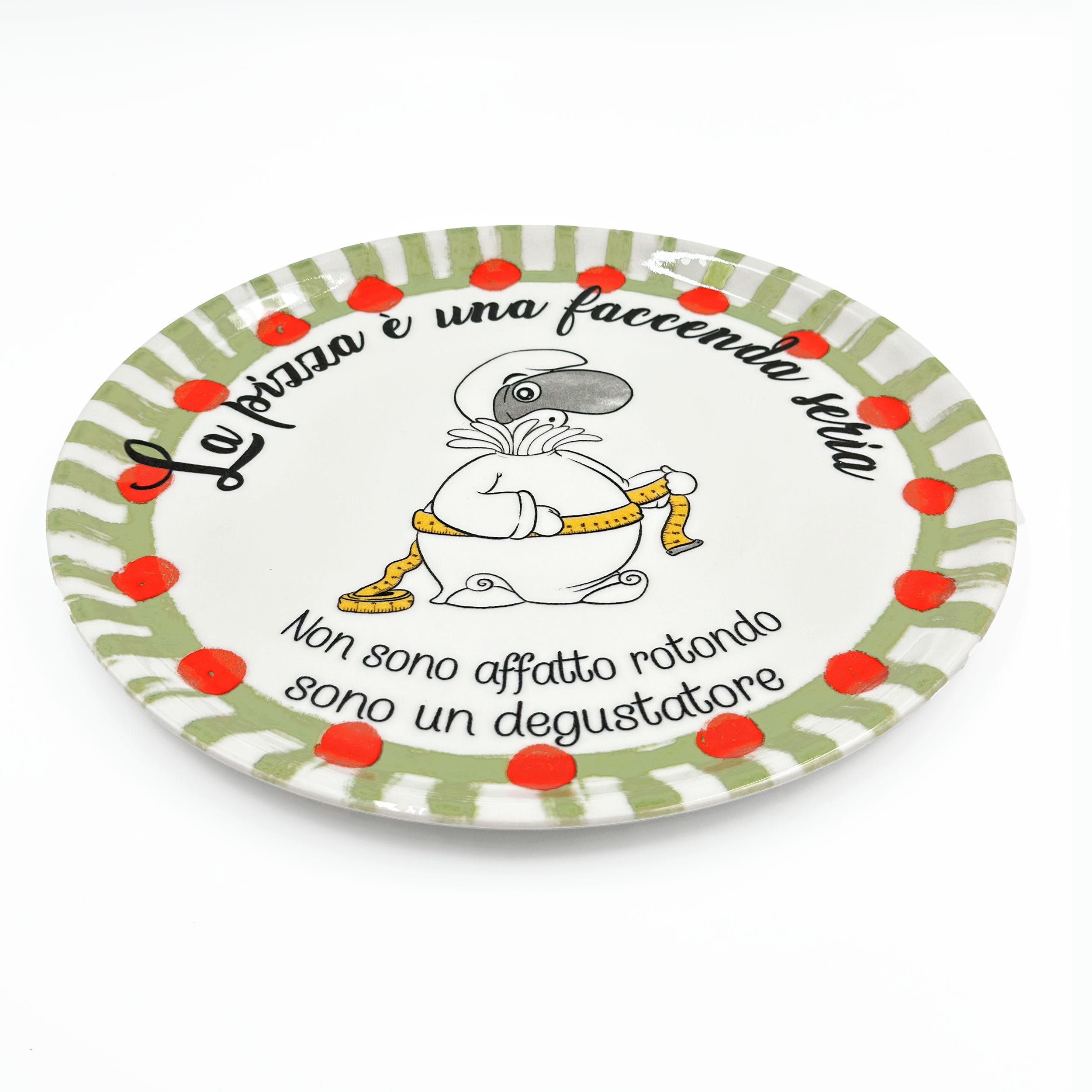 Set da 4 Piatto Pizza, Chepizza - Porcellana, 31 cm
