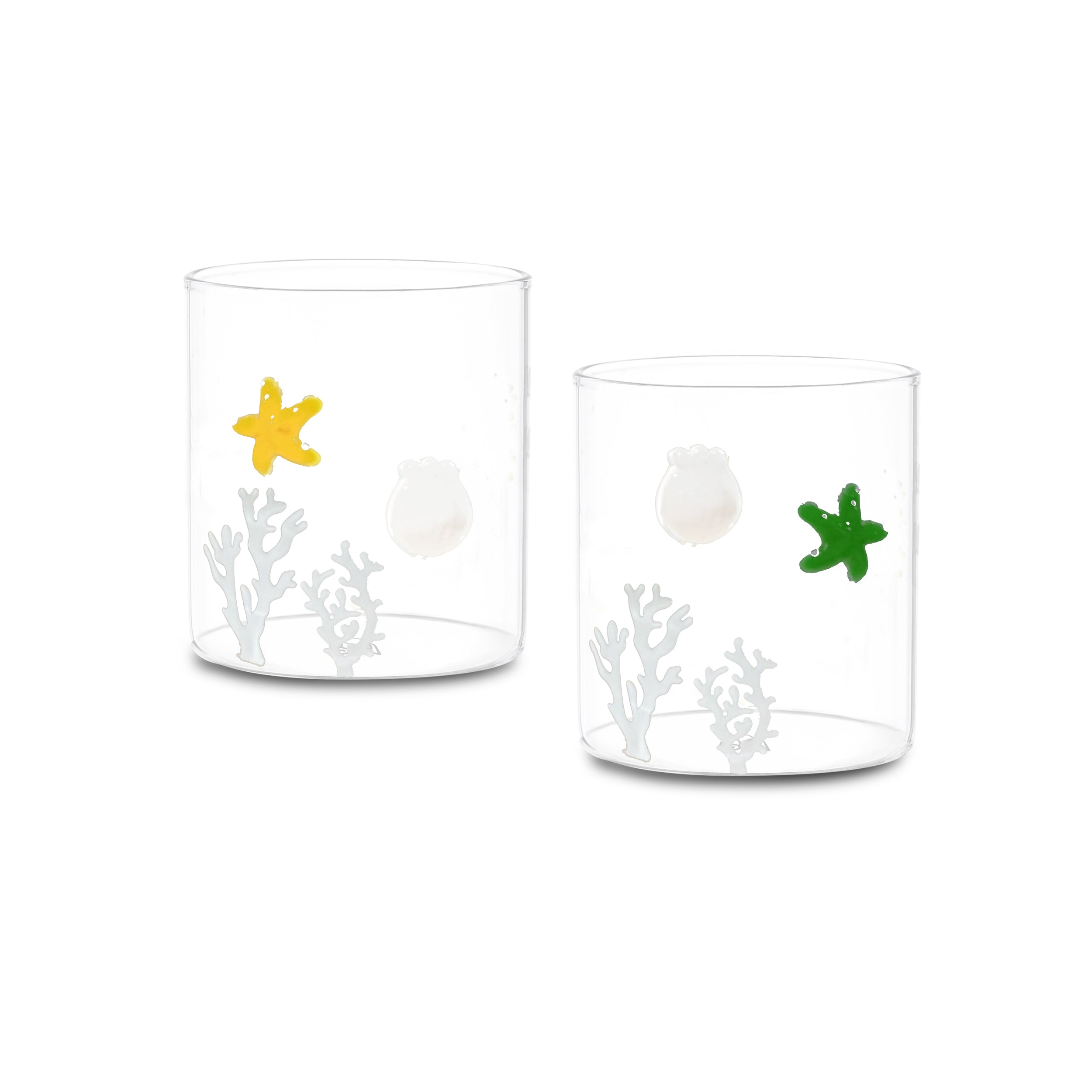 Lieve Set 2 Bicchieri Mare - Borosilicato, Ø8x9 cm