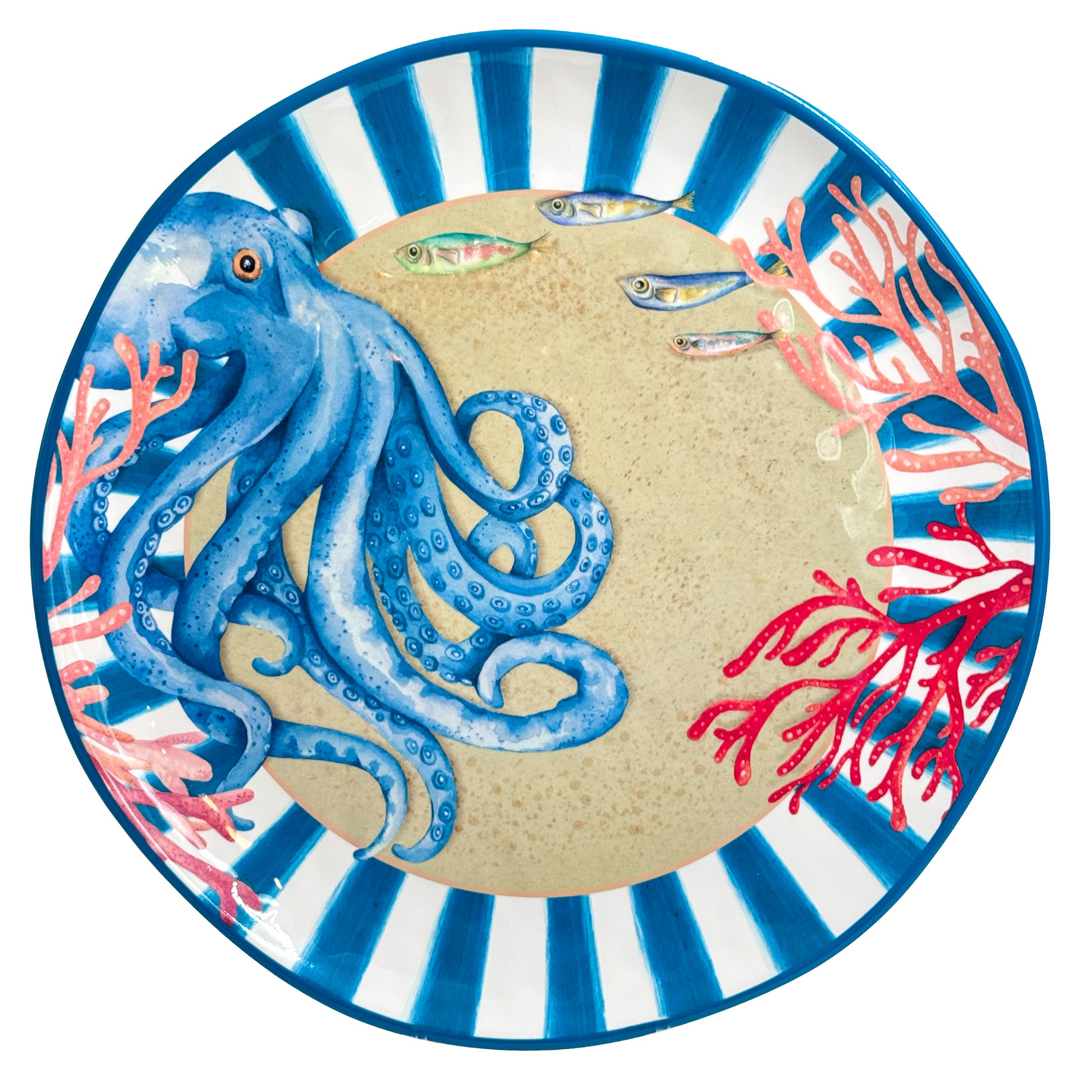 Vassoio Tondo, Litorale - Melamina, 42cm