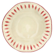 Set da 6 - Domitilla Magenta Piatto Fondo - Stoneware, Ø22,5 cm