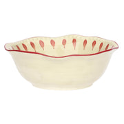 Set da 2 - Domitilla Magenta Insalatiera - Stoneware, Ø24X9,5 cm