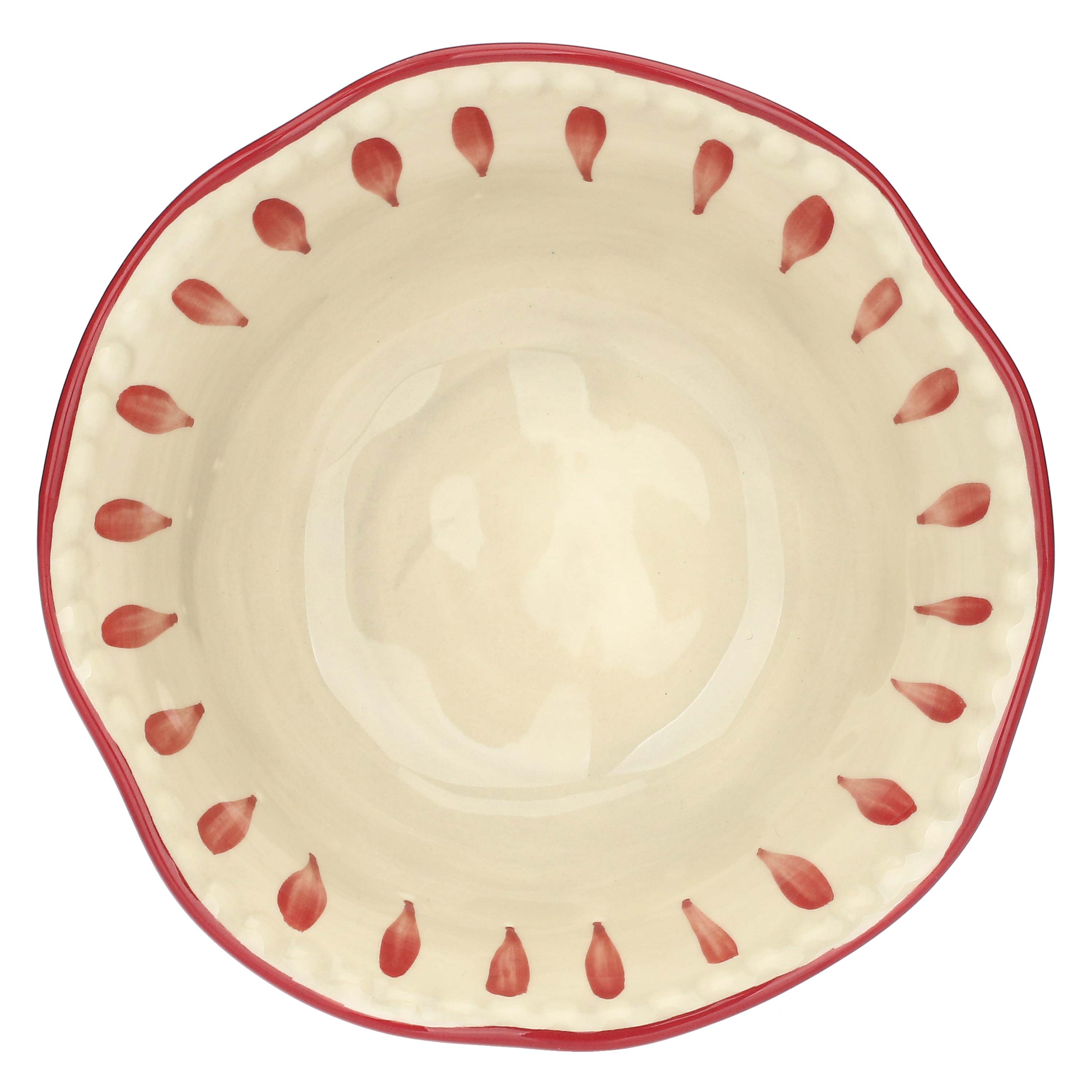 Set da 6 - Domitilla Magenta Ciotola Piccola - Stoneware, Ø15X6 cm