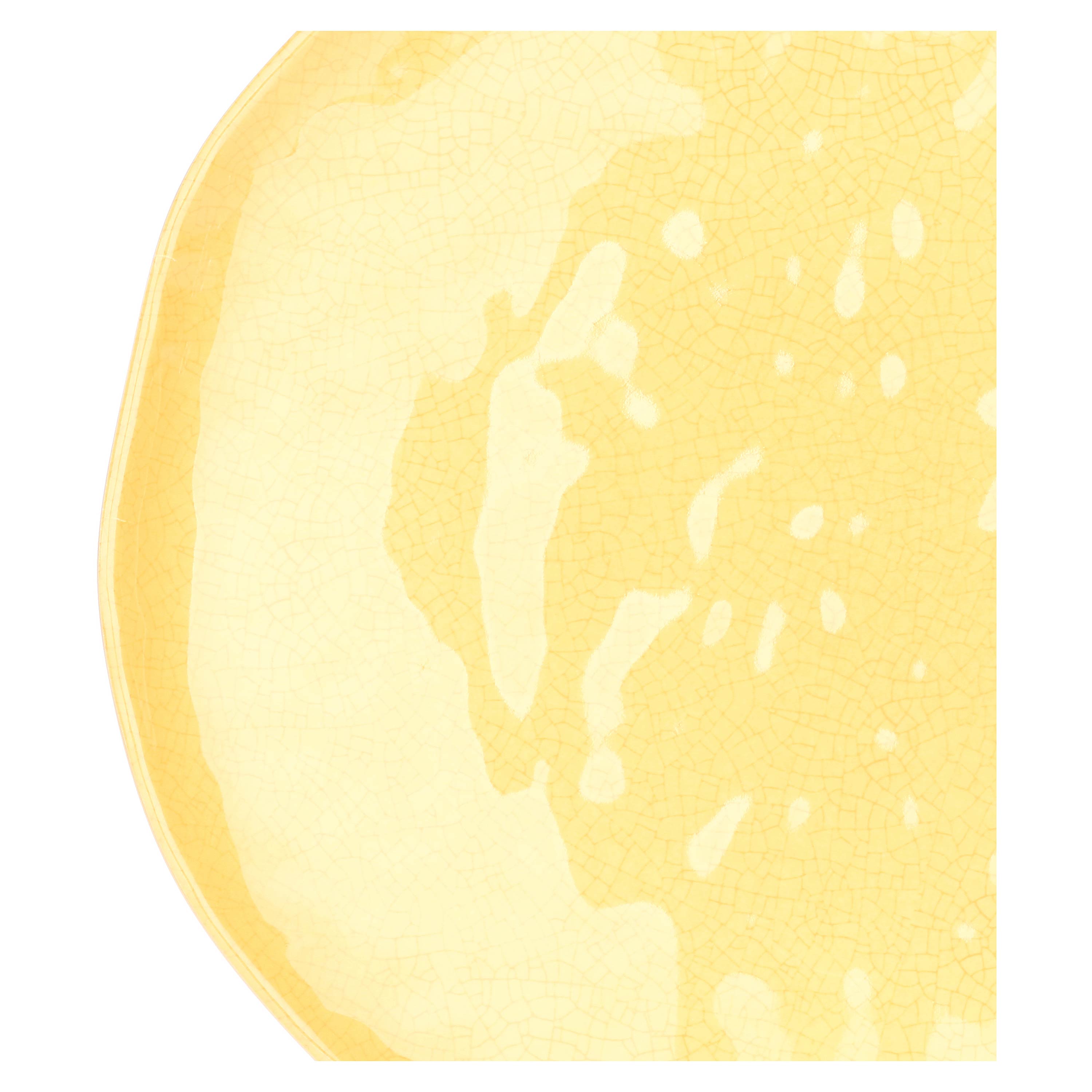 Atmosfera Ocra Set 2 Piatti Piani - MELAMINA, Ø27 cm