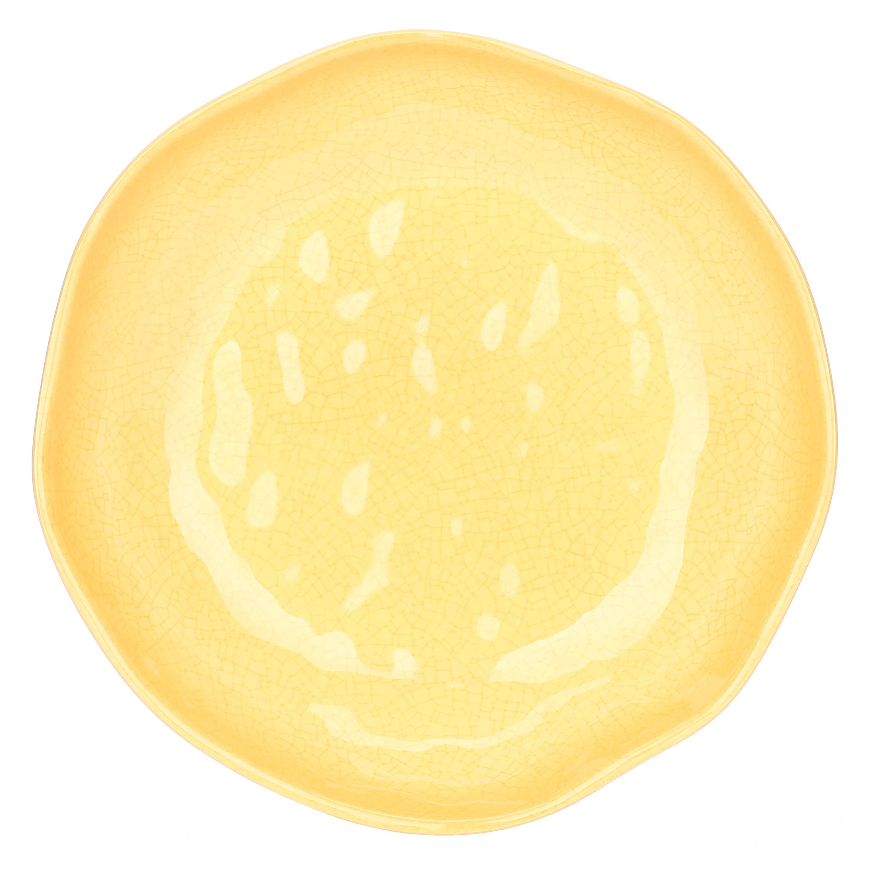 Atmosfera Ocra Set 2 Piatti Fondi - MELAMINA, Ø21 cm x h5 cm