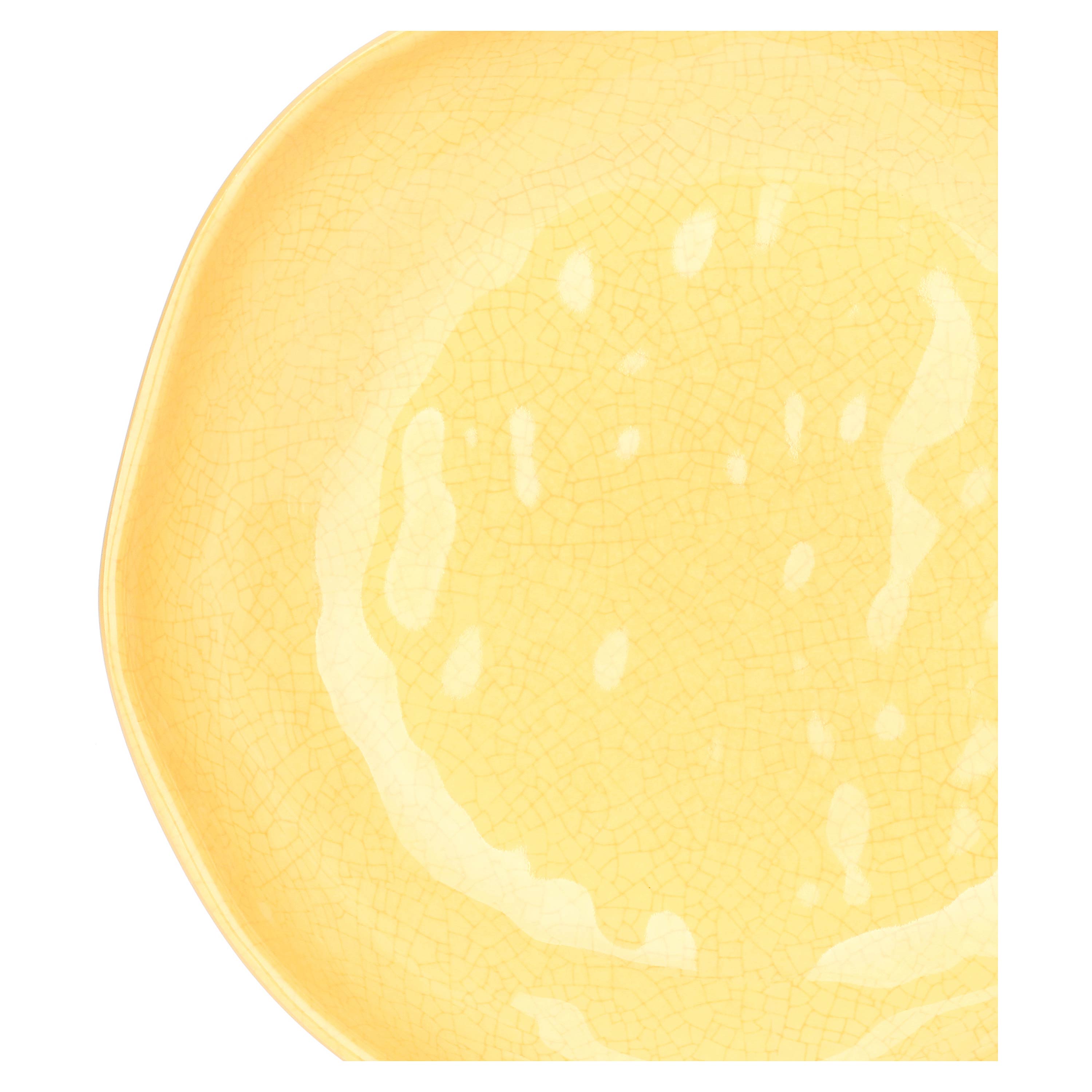 Atmosfera Ocra Set 2 Piatti Fondi - MELAMINA, Ø21 cm x h5 cm