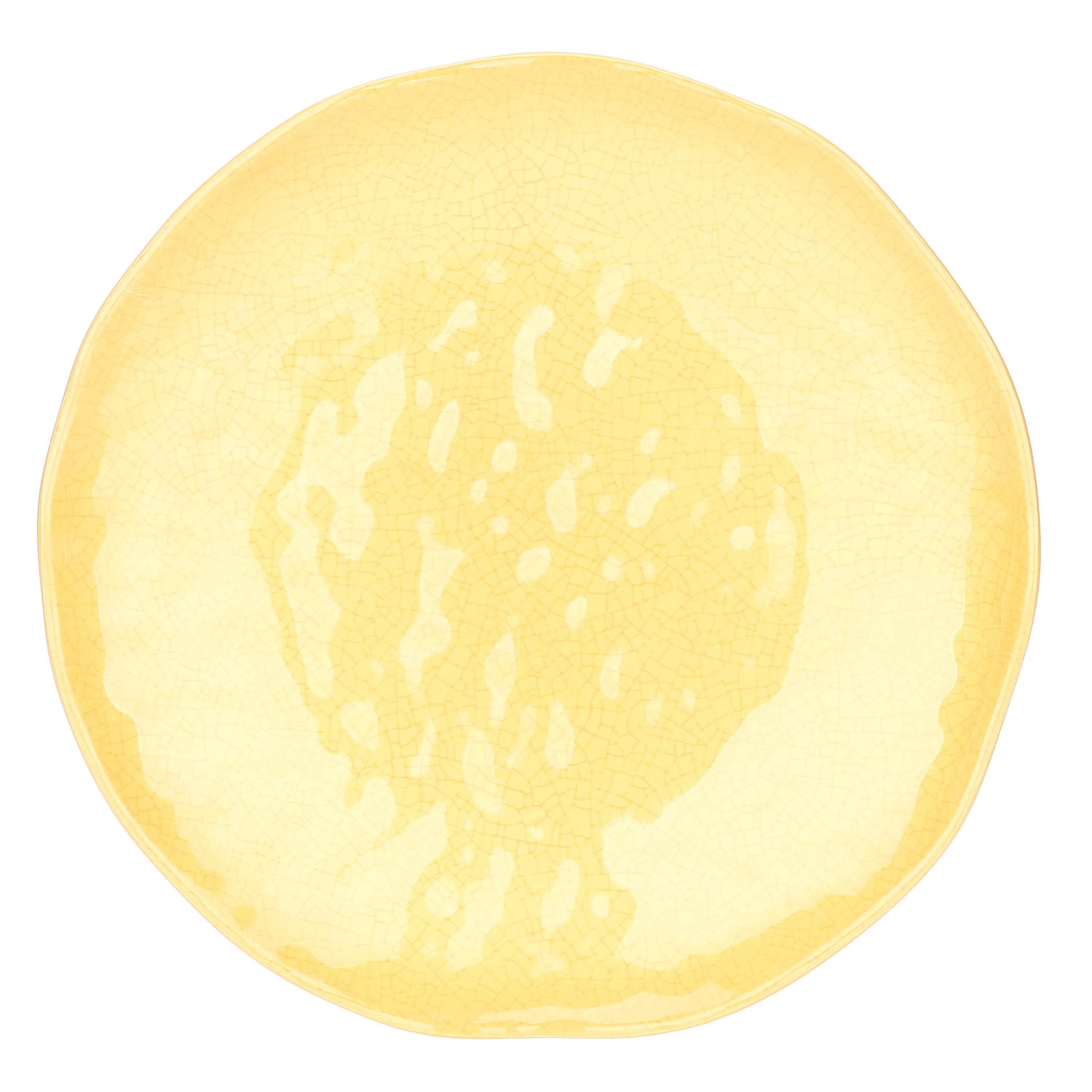 Atmosfera Ocra Set 2 Piatti Frutta - MELAMINA, Ø21 cm