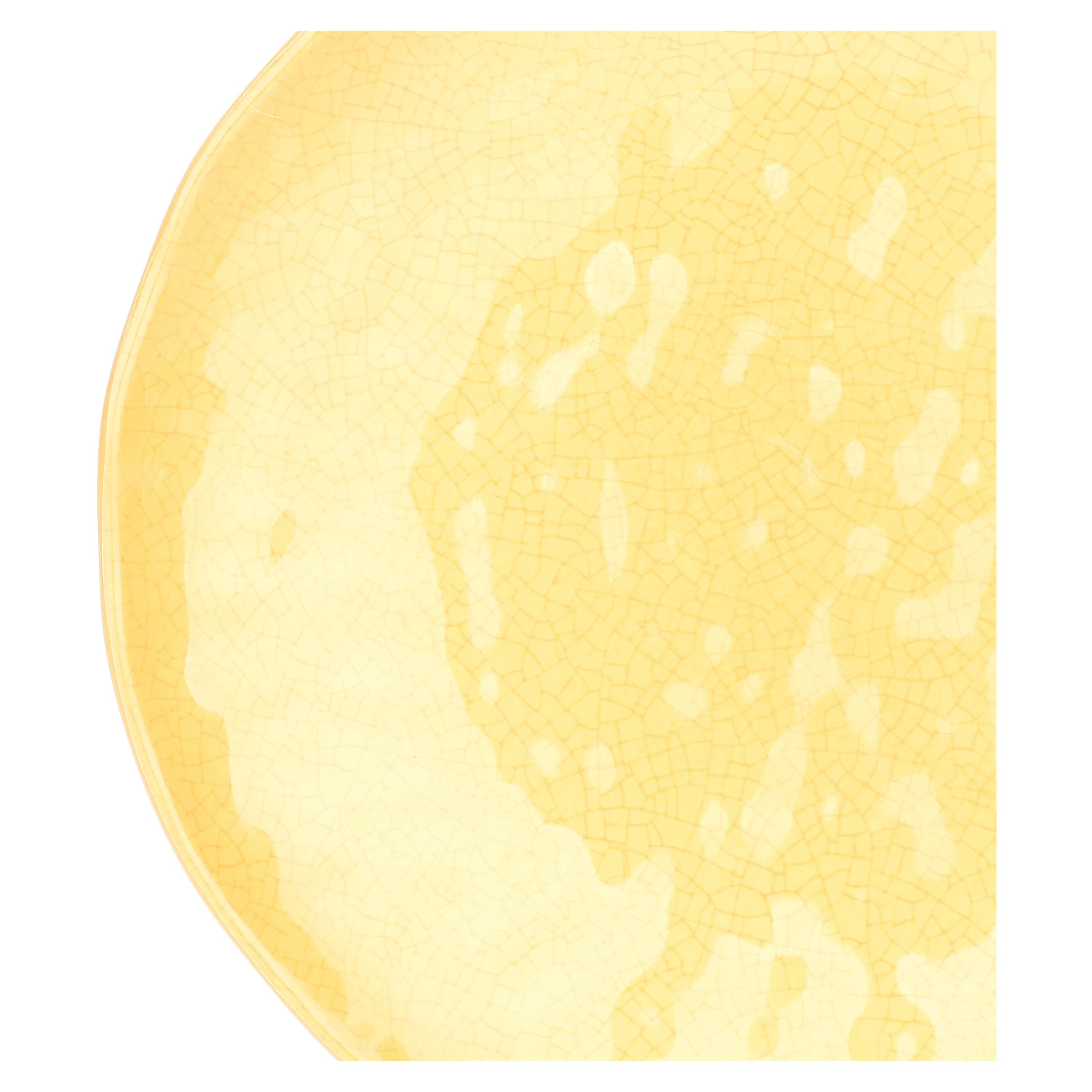 Atmosfera Ocra Set 2 Piatti Frutta - MELAMINA, Ø21 cm