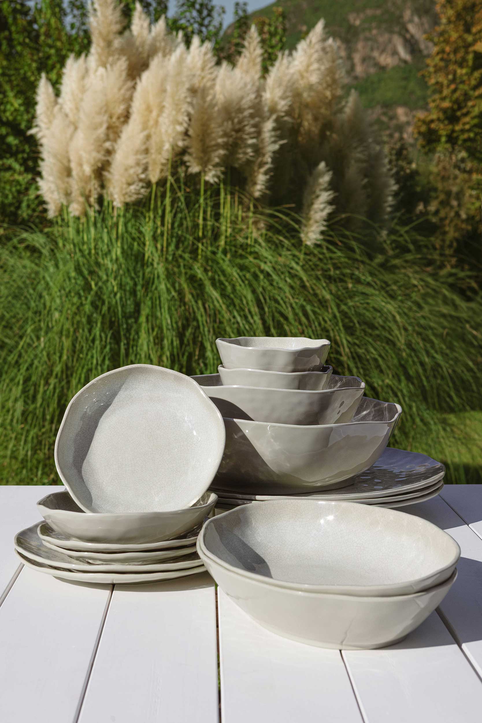 Set da 6 - Atmosfera Ocra Coppetta - MELAMINA, Ø16 cm x H7 cm