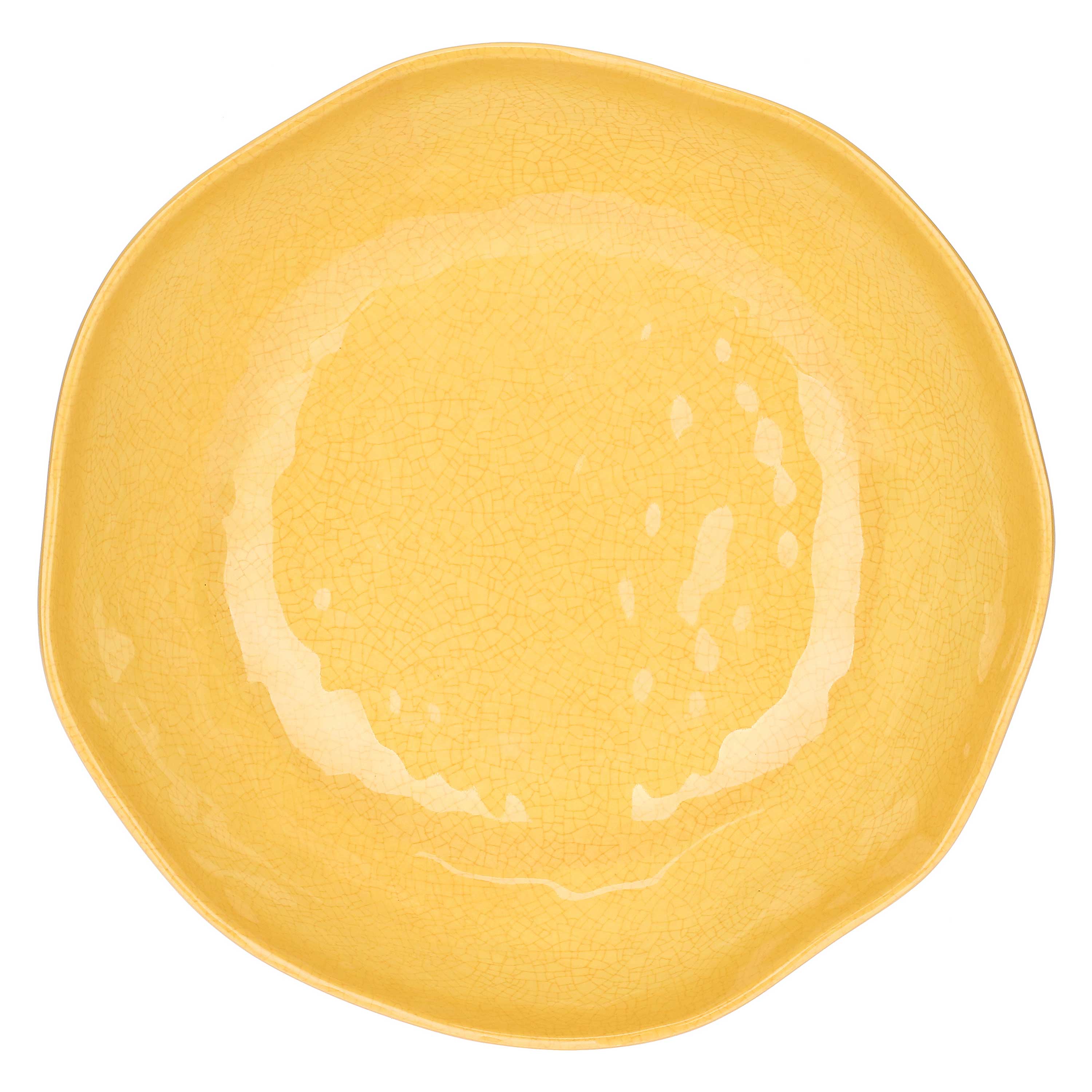 Set da 3 - Atmosfera Ocra Insalatiera 26Cm - MELAMINA, Ø26 cm x H9 cm