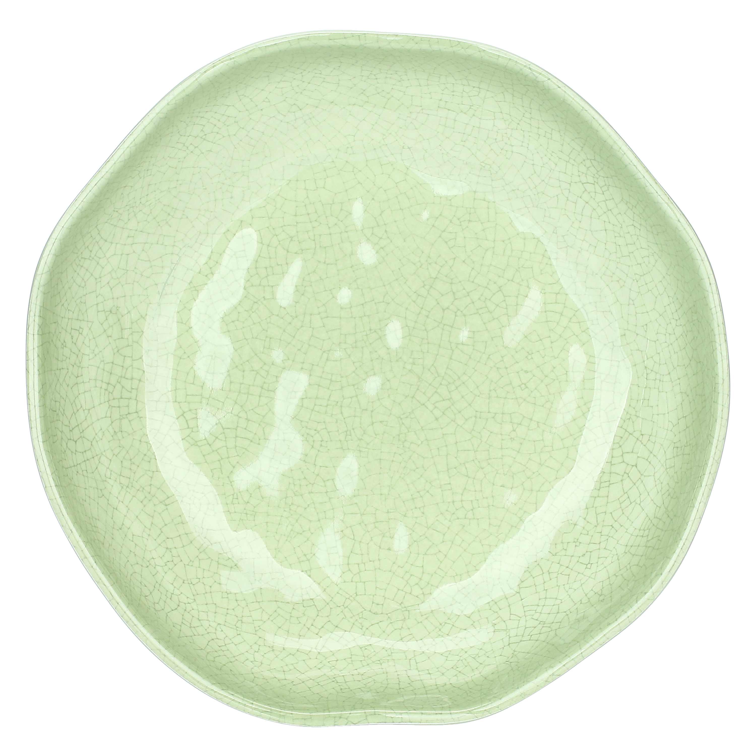 Atmosfera Verde Set 2 Piatti Fondi - MELAMINA, Ø21 cm x H5 cm