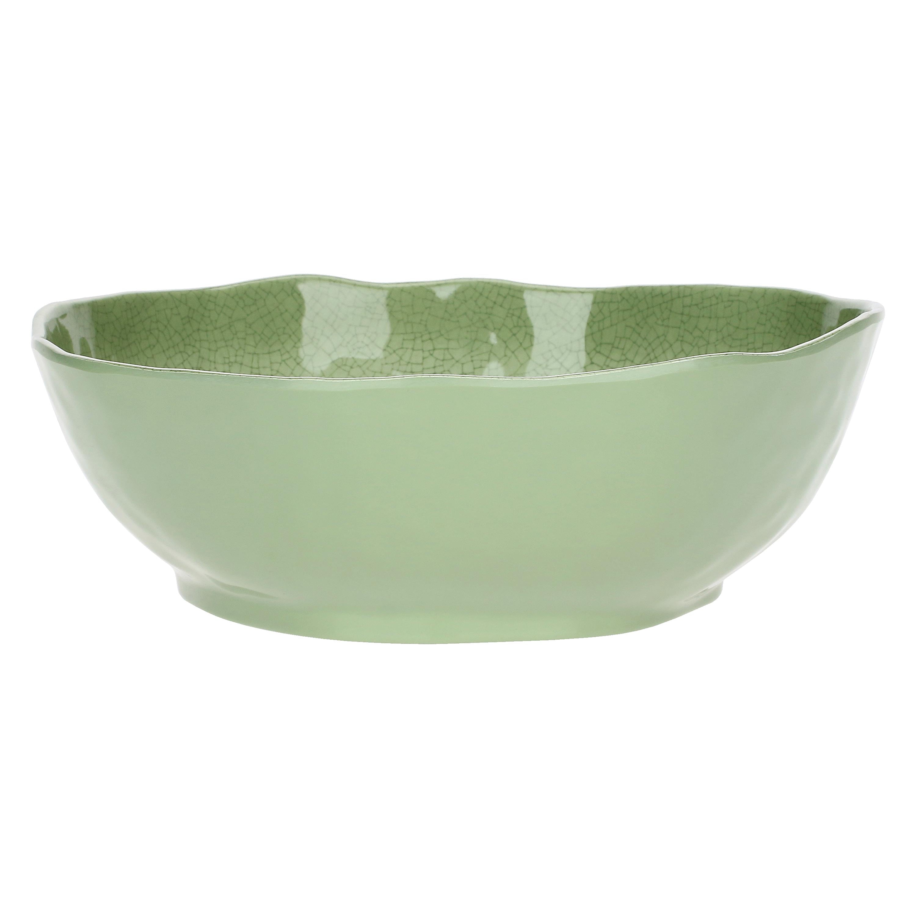 Set da 3 - Atmosfera Verde Insalatiera 26Cm - MELAMINA, Ø26 cm x H9 cm