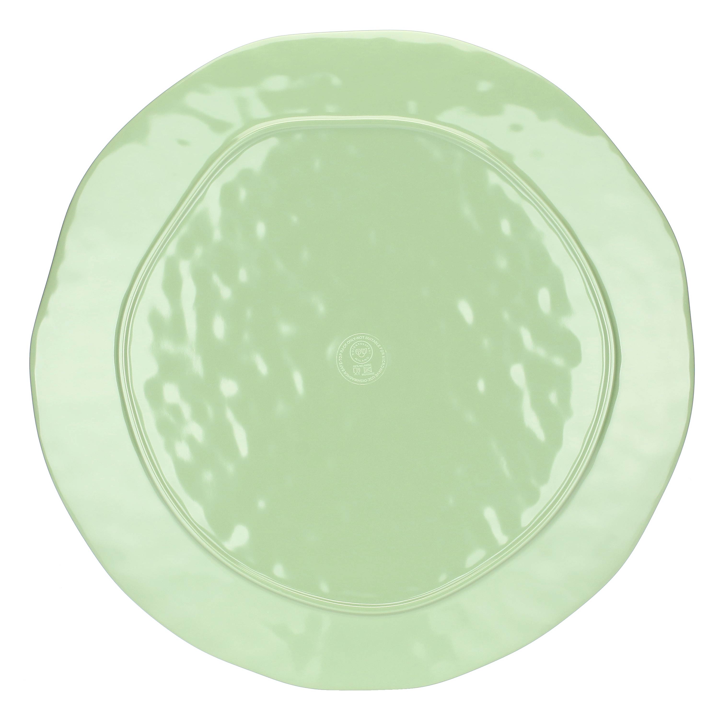 Set da 3 - Atmosfera Verde Vassoio Tondo - MELAMINA, Ø42 cm