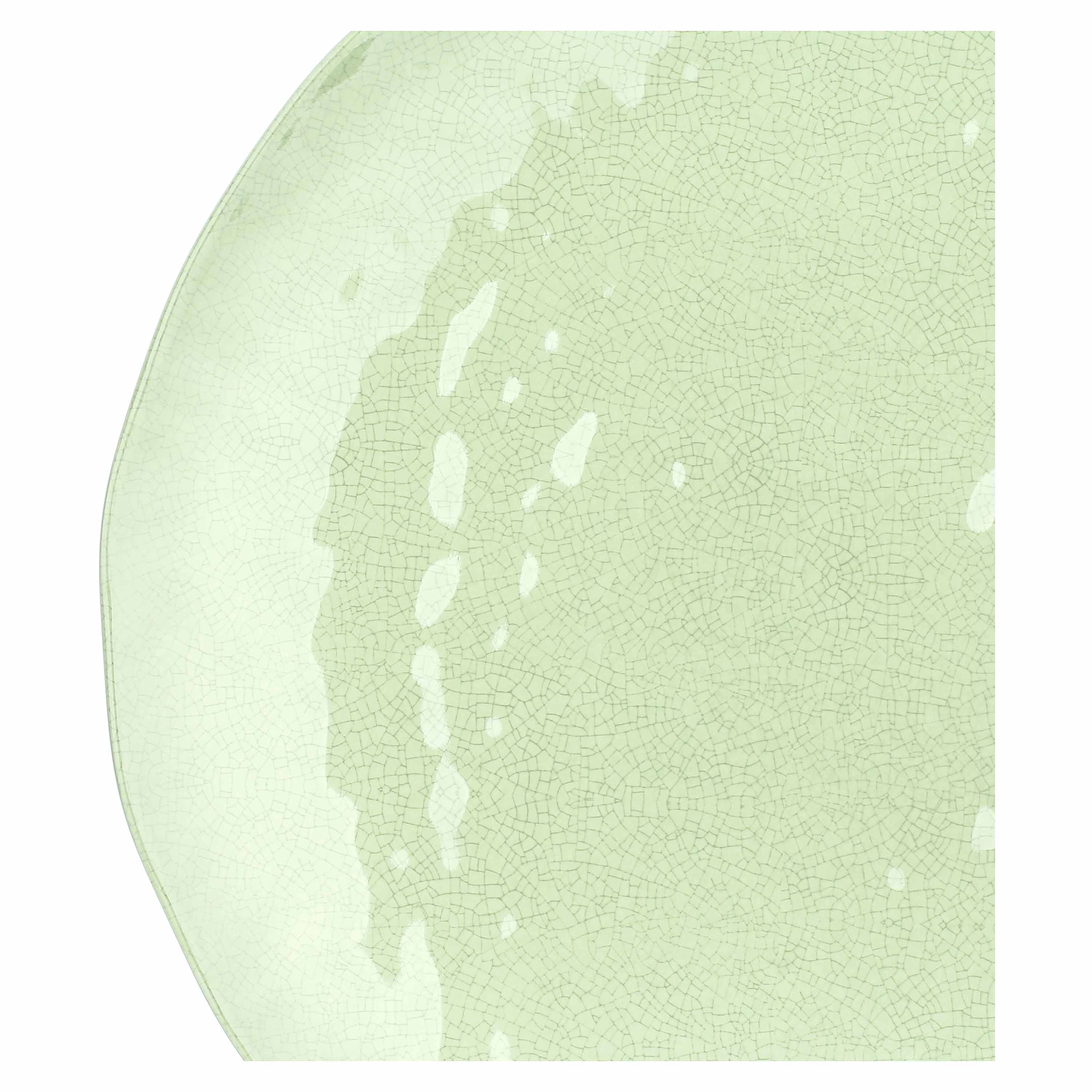 Set da 3 - Atmosfera Verde Vassoio Tondo - MELAMINA, Ø42 cm