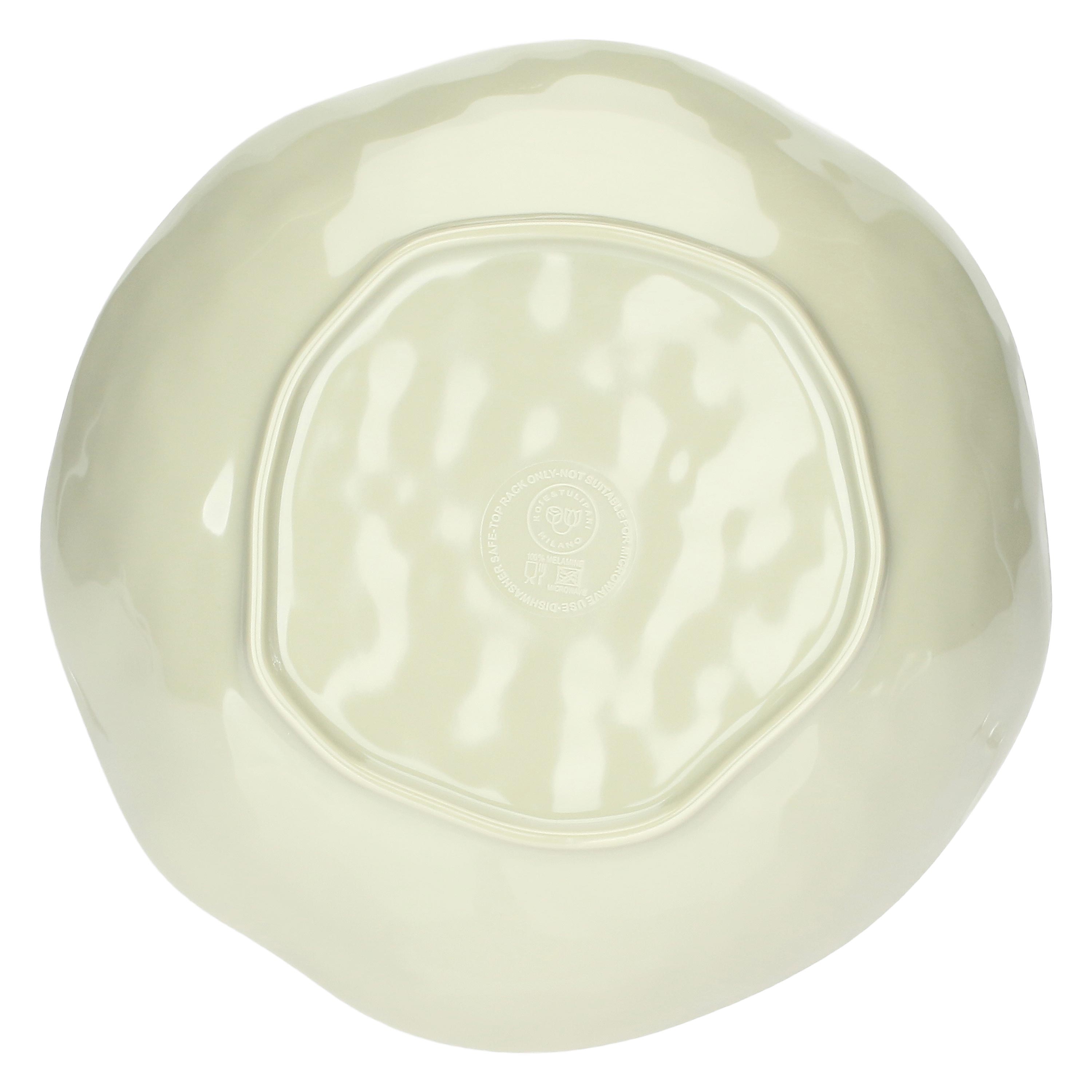 Atmosfera Tortora Set 2 Piatti Fondi - MELAMINA, Ø21 cm x H5 cm