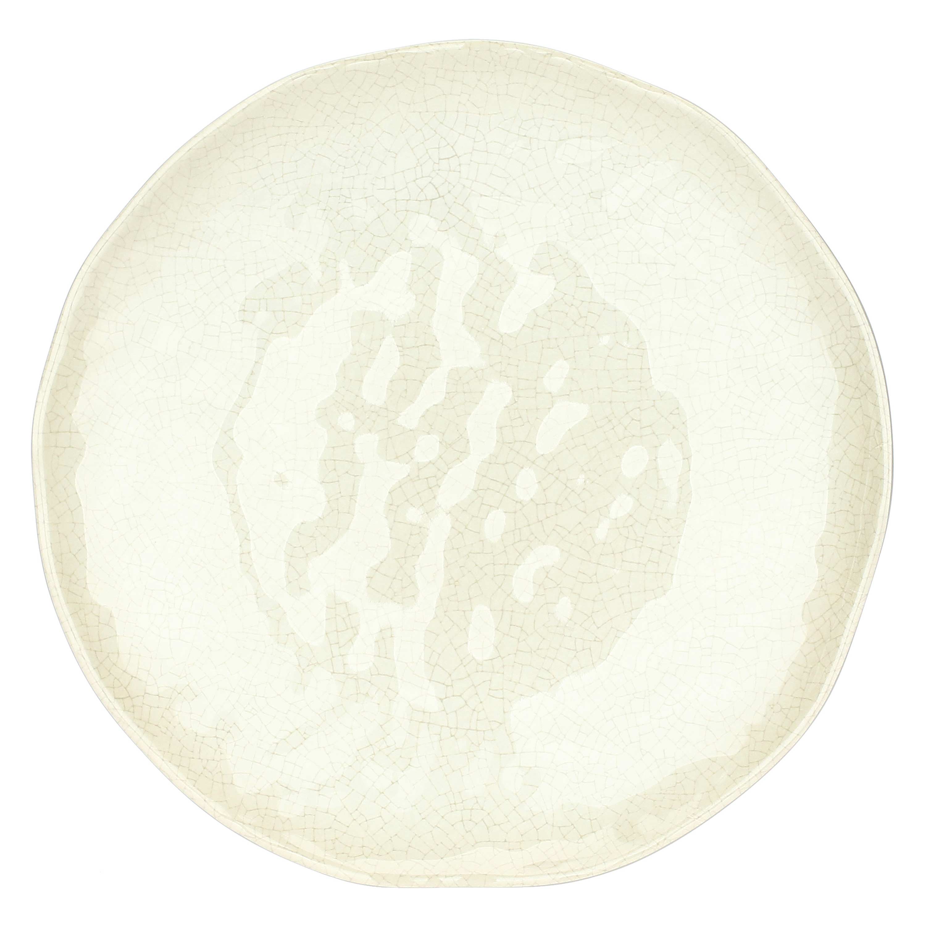 Atmosfera Tortora Set 2 Piatti Frutta - MELAMINA, Ø21 cm