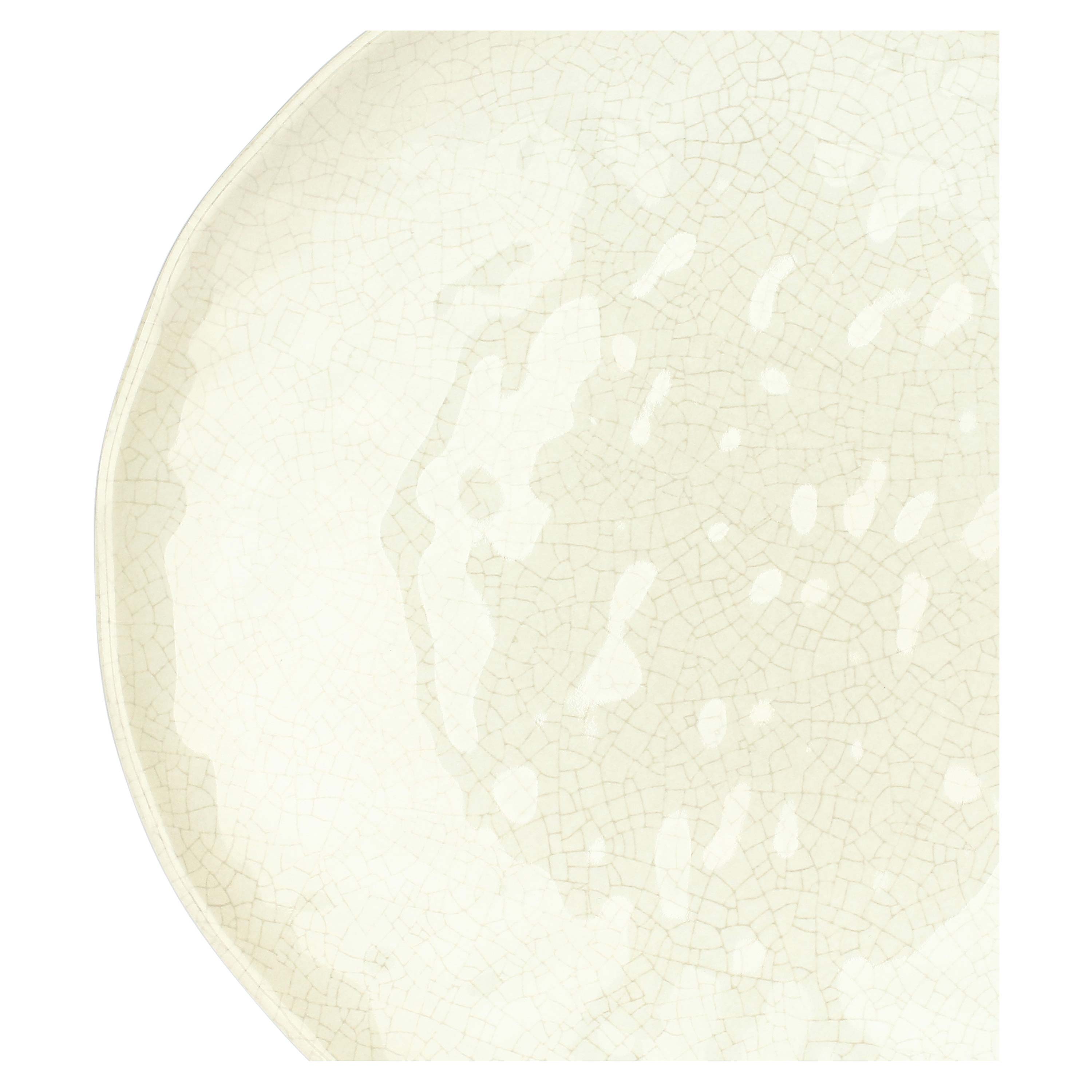 Atmosfera Tortora Set 2 Piatti Frutta - MELAMINA, Ø21 cm