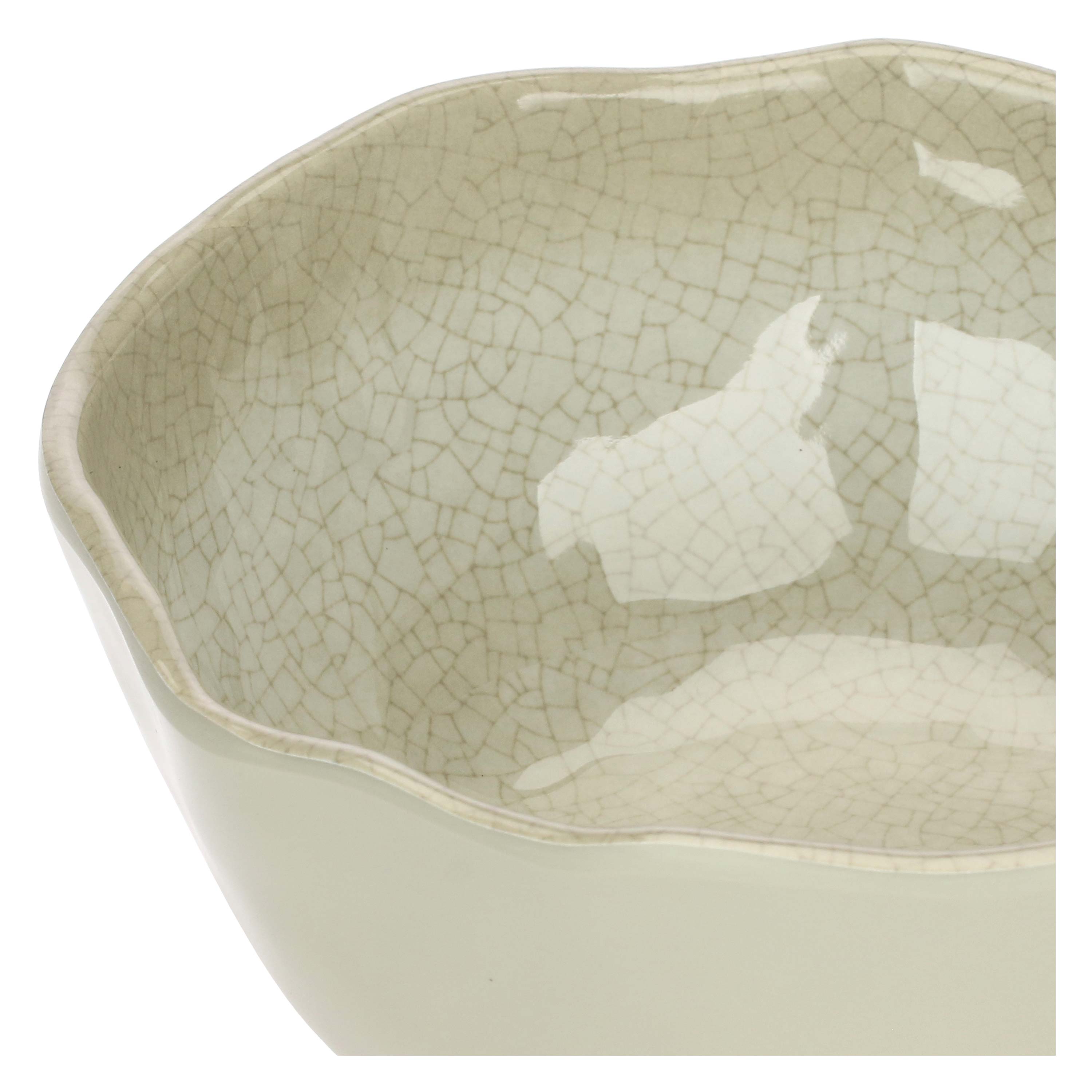 Set da 6 - Atmosfera Tortora Coppetta - MELAMINA, Ø16 cm x H7 cm