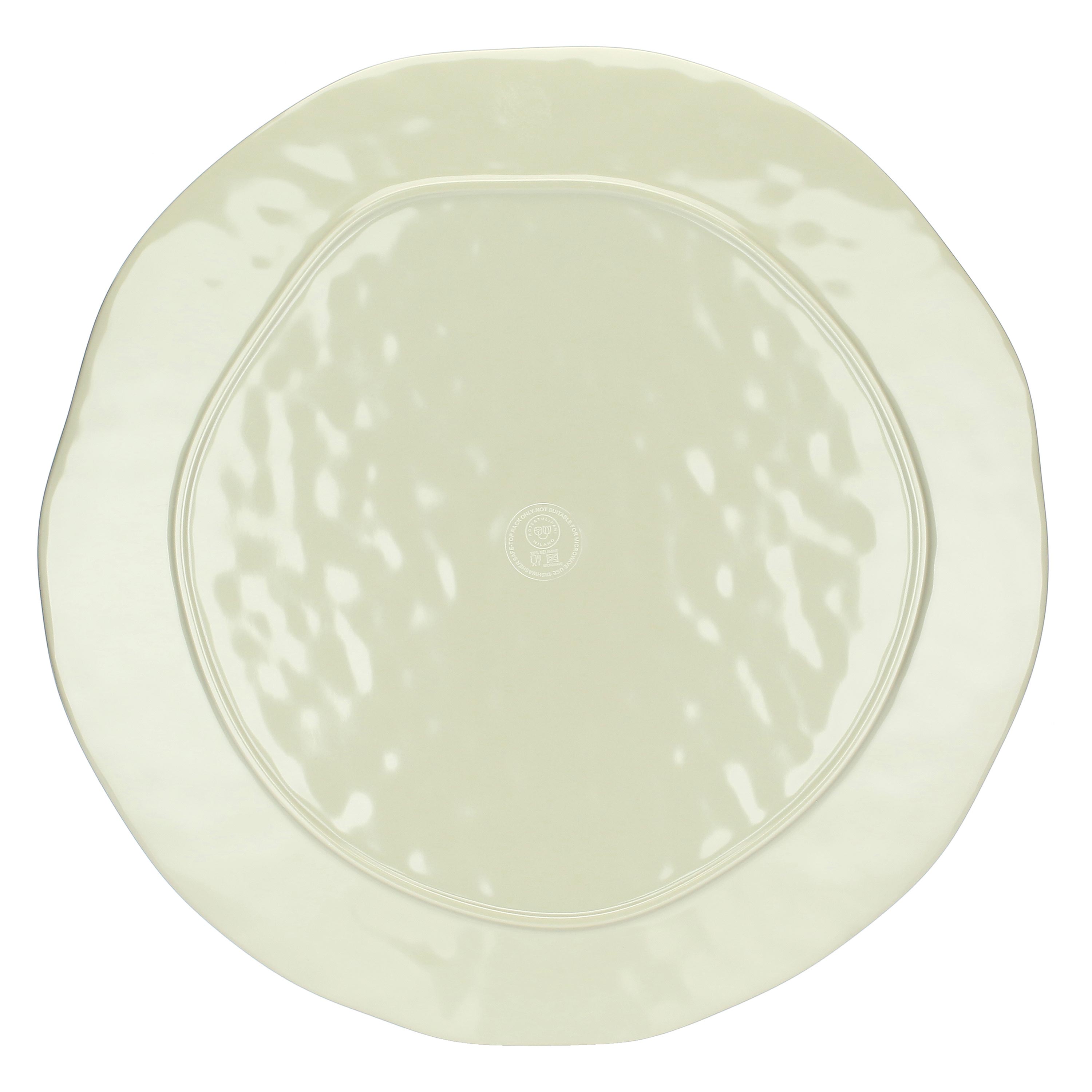 Set da 3 - Atmosfera Tortora Vassoio Tondo - MELAMINA, Ø42 cm