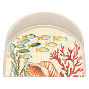 Sea Life Porta Tovaglioli Carta - Melamina, 15,6x4,7x12 cm