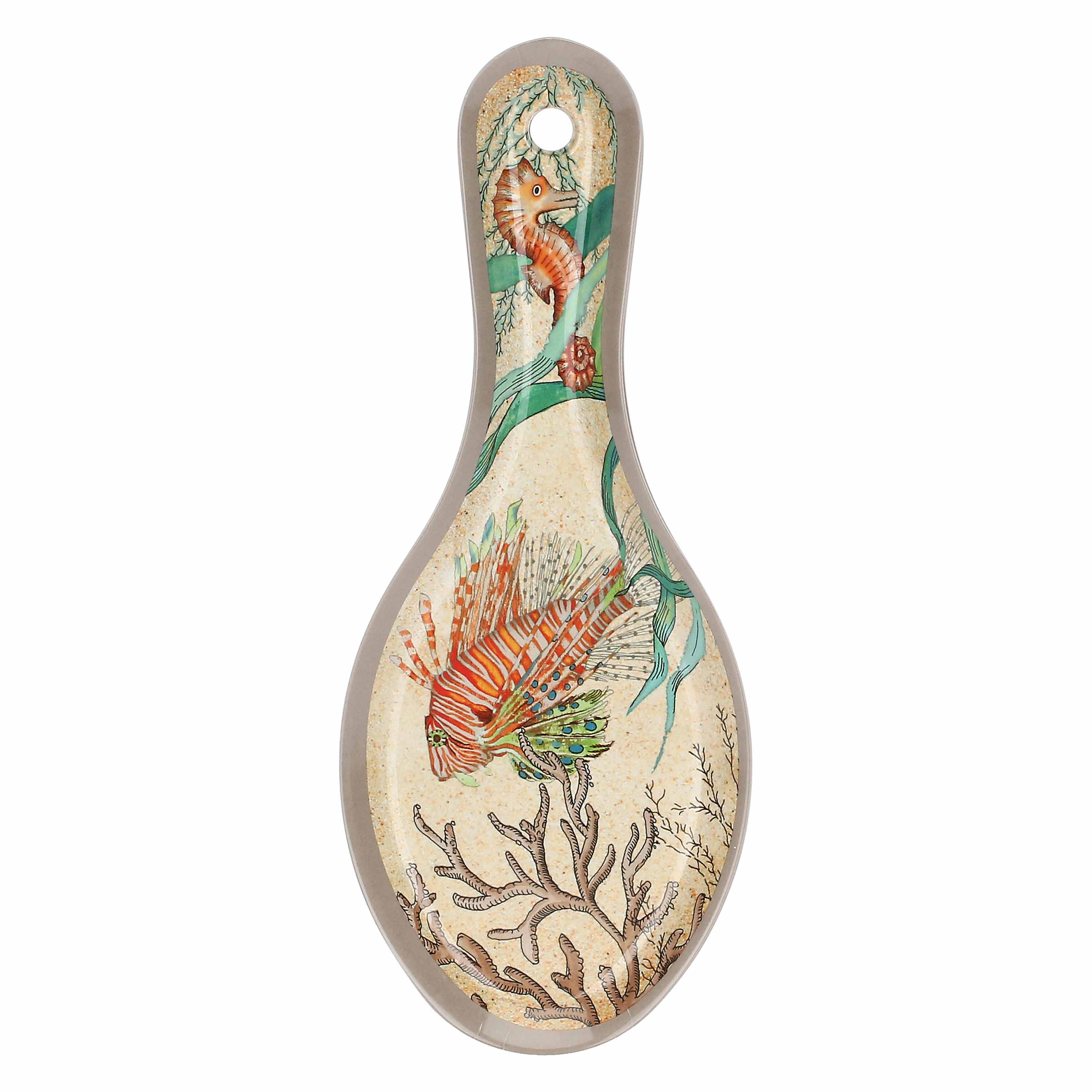 Sea Life Poggia Mestolo - Melamina, 24,5x10 cm