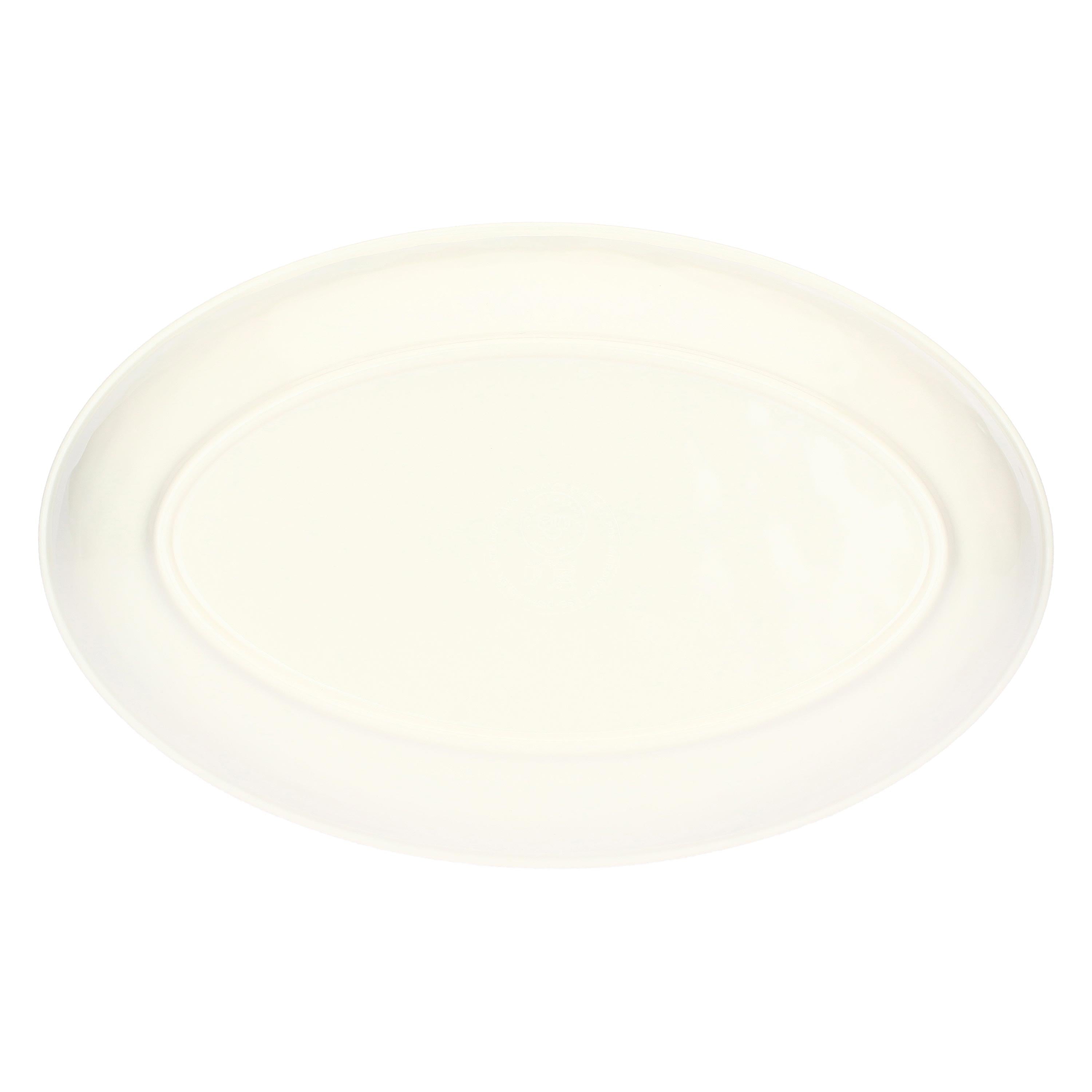 Litorale Set 2 Fondi Ovali - Melamina, 24x15 cm