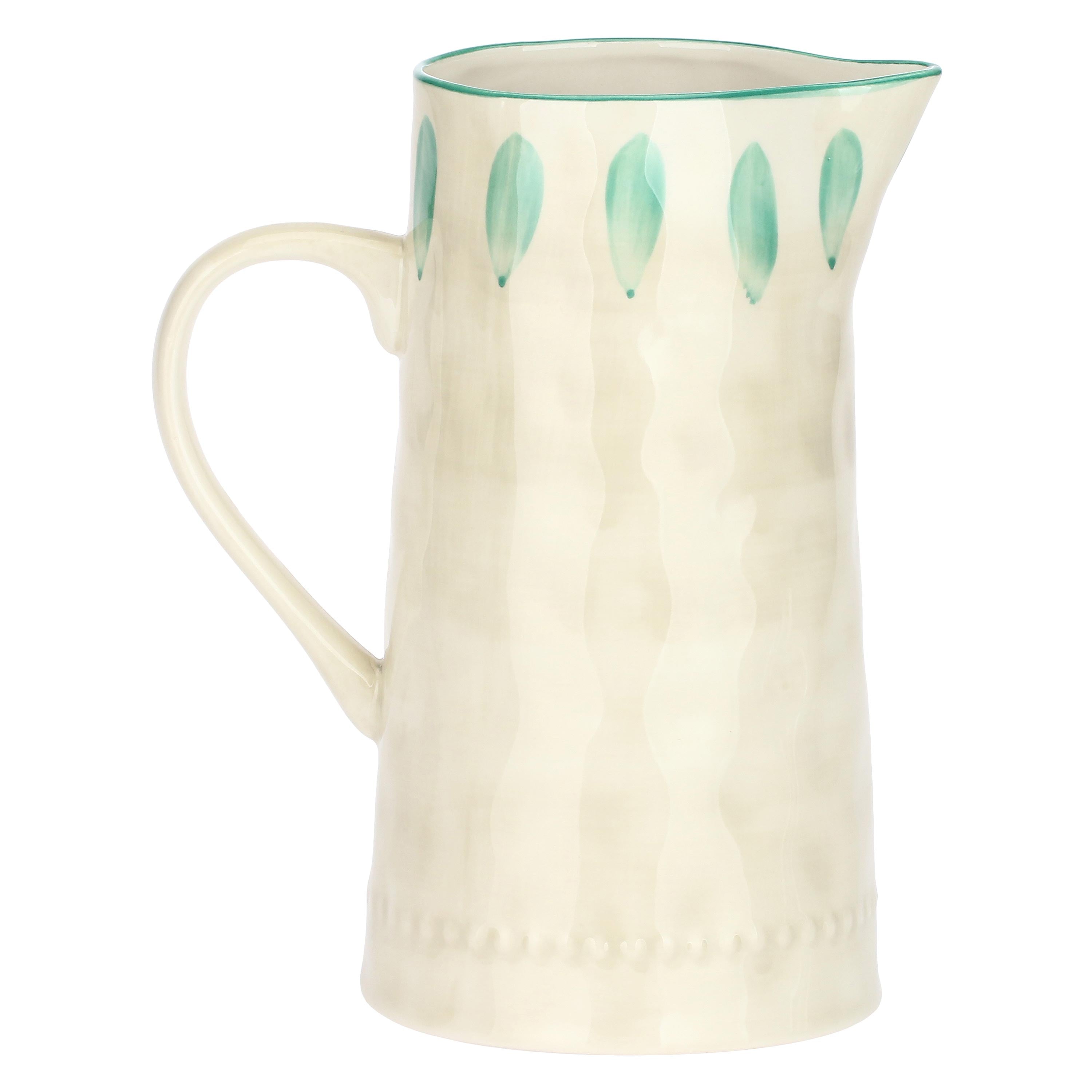 Domitilla Verde Acqua Caraffa - Stoneware, 1500 ml
