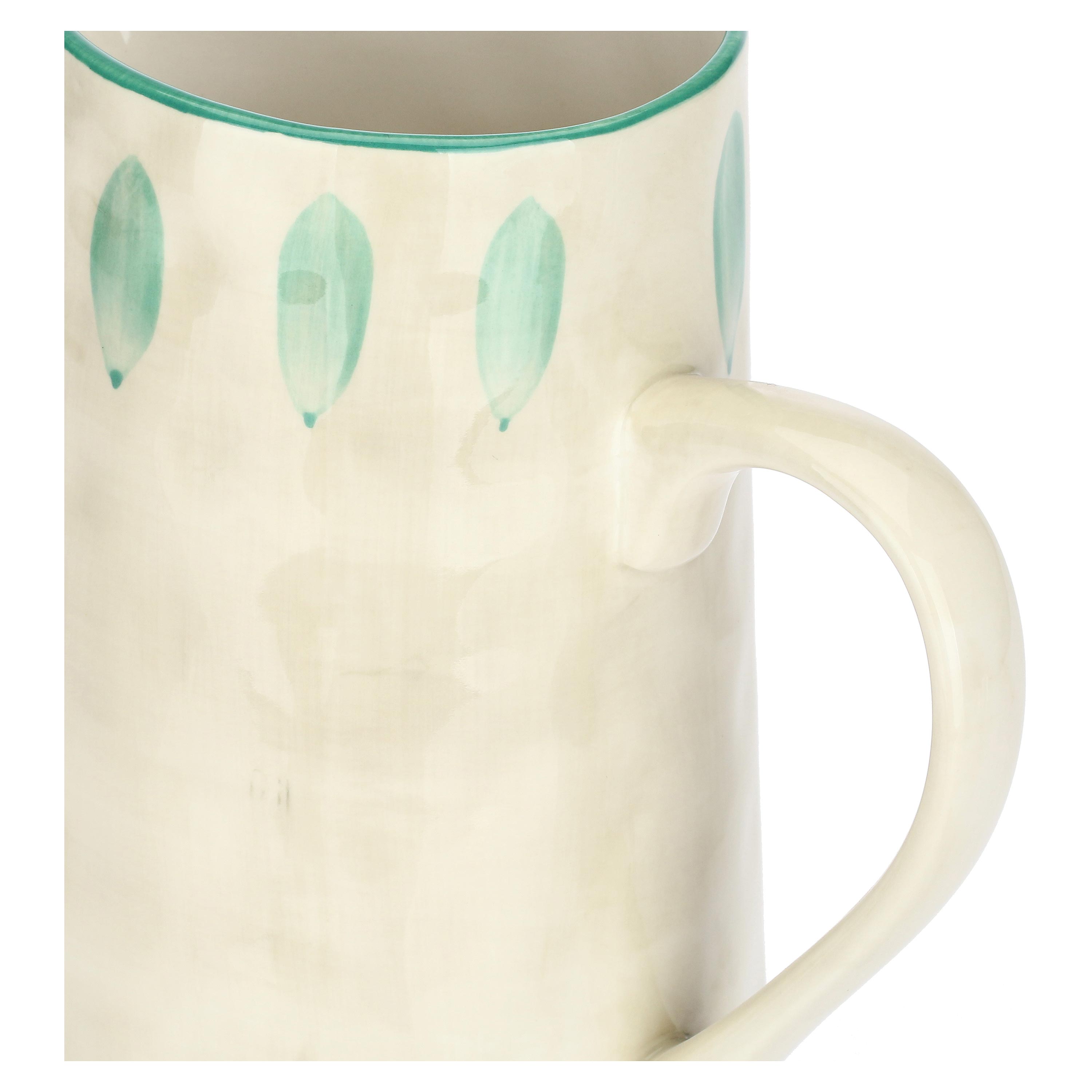 Domitilla Verde Acqua Caraffa - Stoneware, 1500 ml