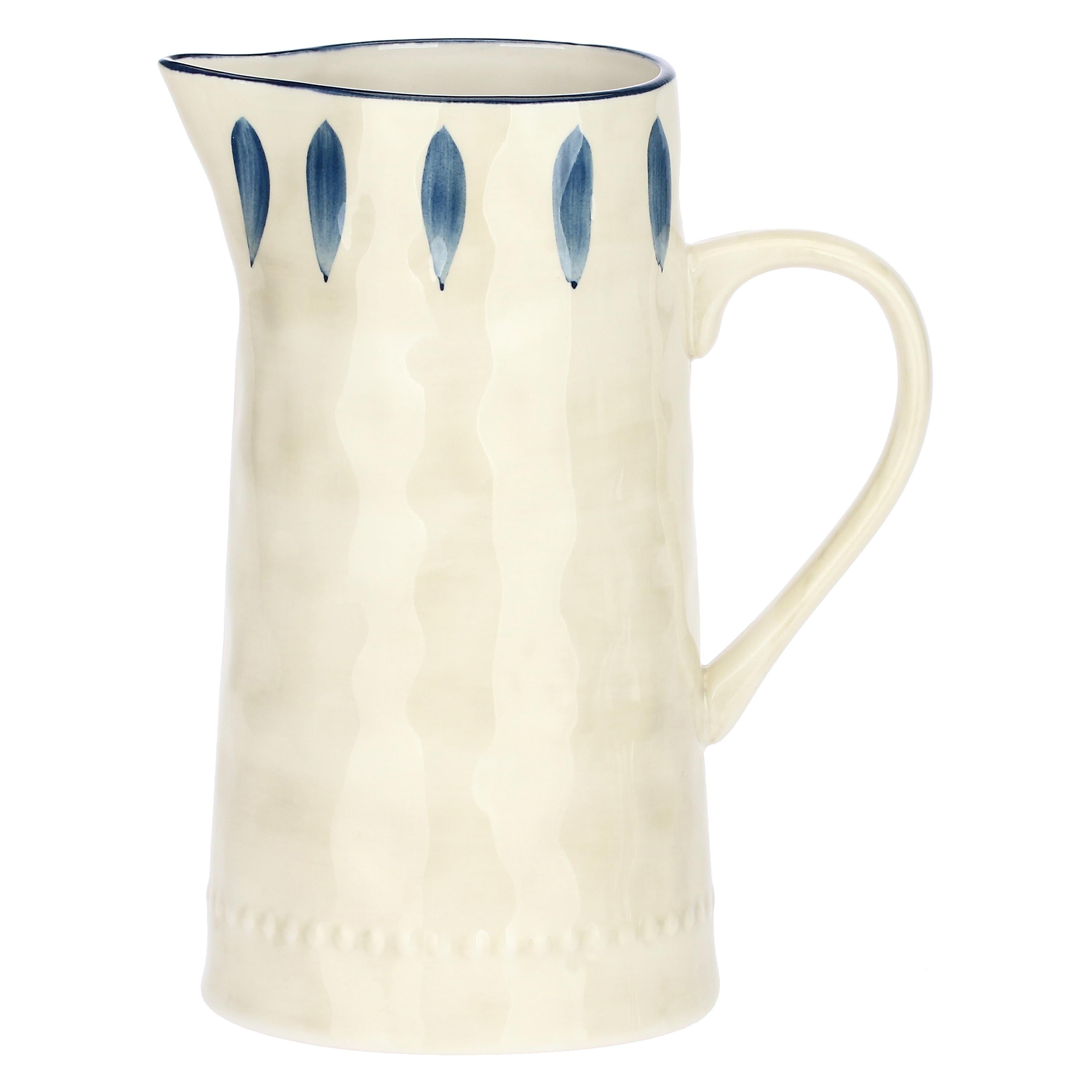 Domitilla Blu Notte Caraffa - Stoneware, 1500 ml