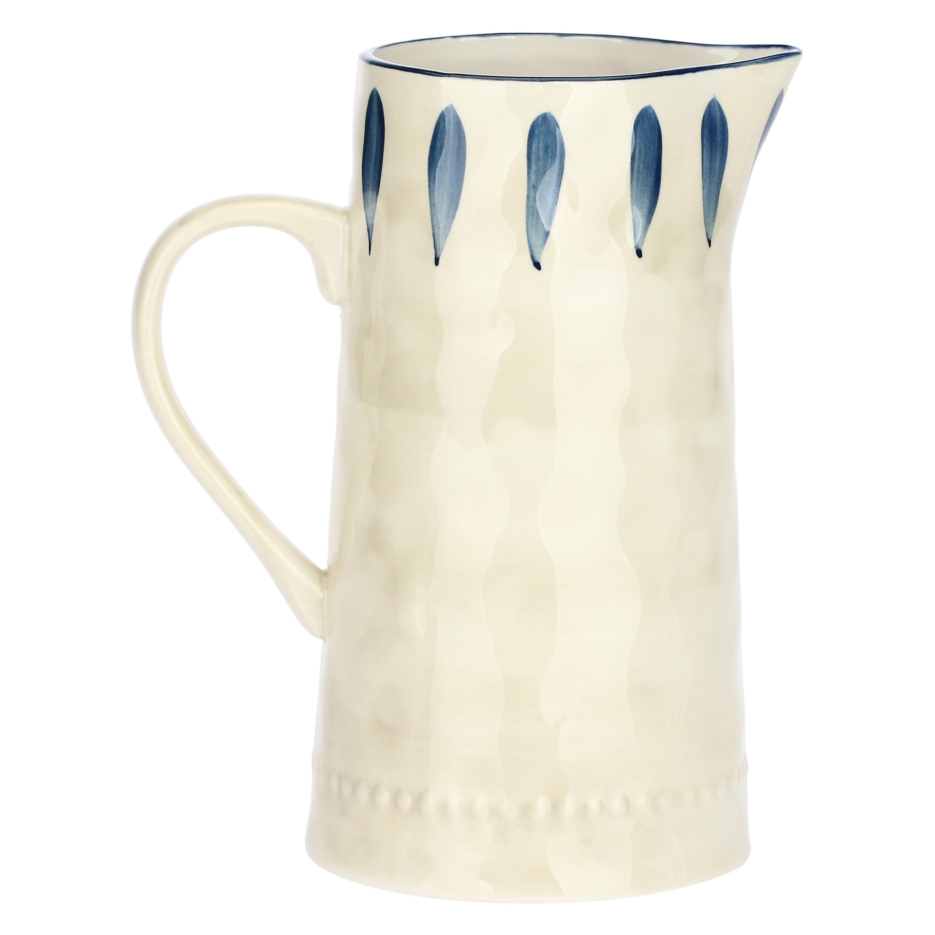 Domitilla Blu Notte Caraffa - Stoneware, 1500 ml