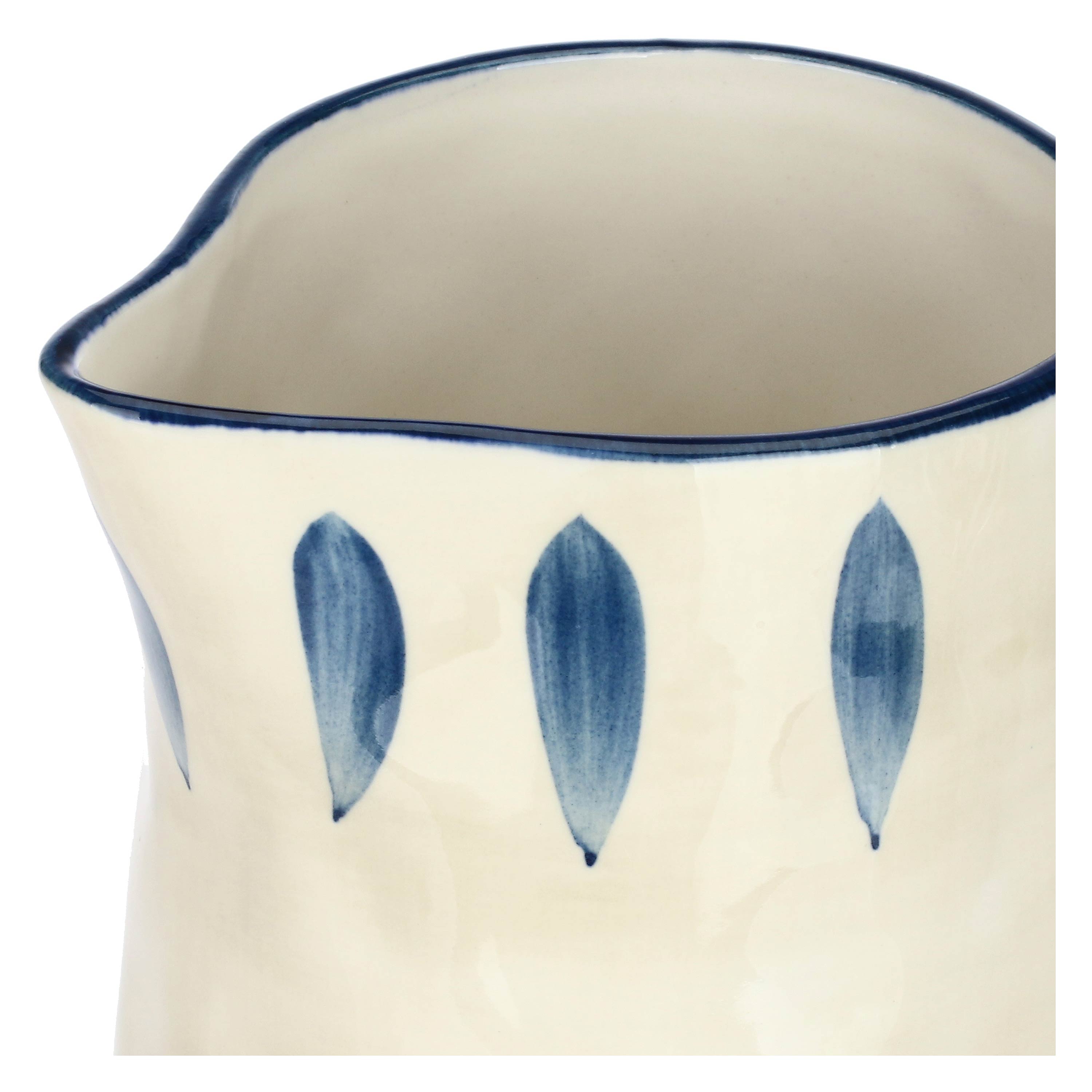 Domitilla Blu Notte Caraffa - Stoneware, 1500 ml