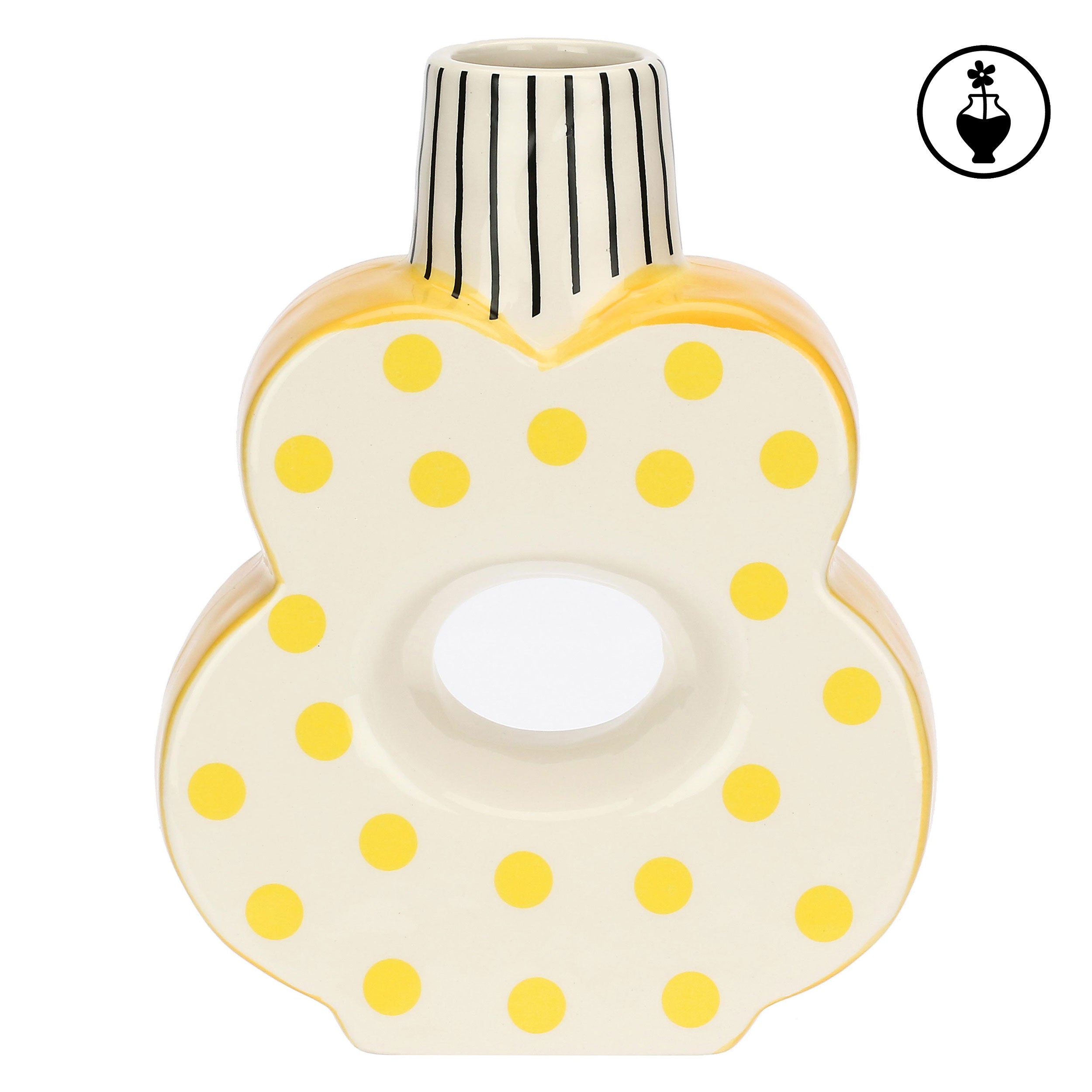 Set da 3, Vaso Margherita, Verdecampo - Dolomite, 15,3x6,6x19,4 cm