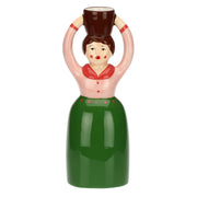 Vaso Deco Monofiore Katia, Lezie - Dolomite, 10,3x8x25,6 cm