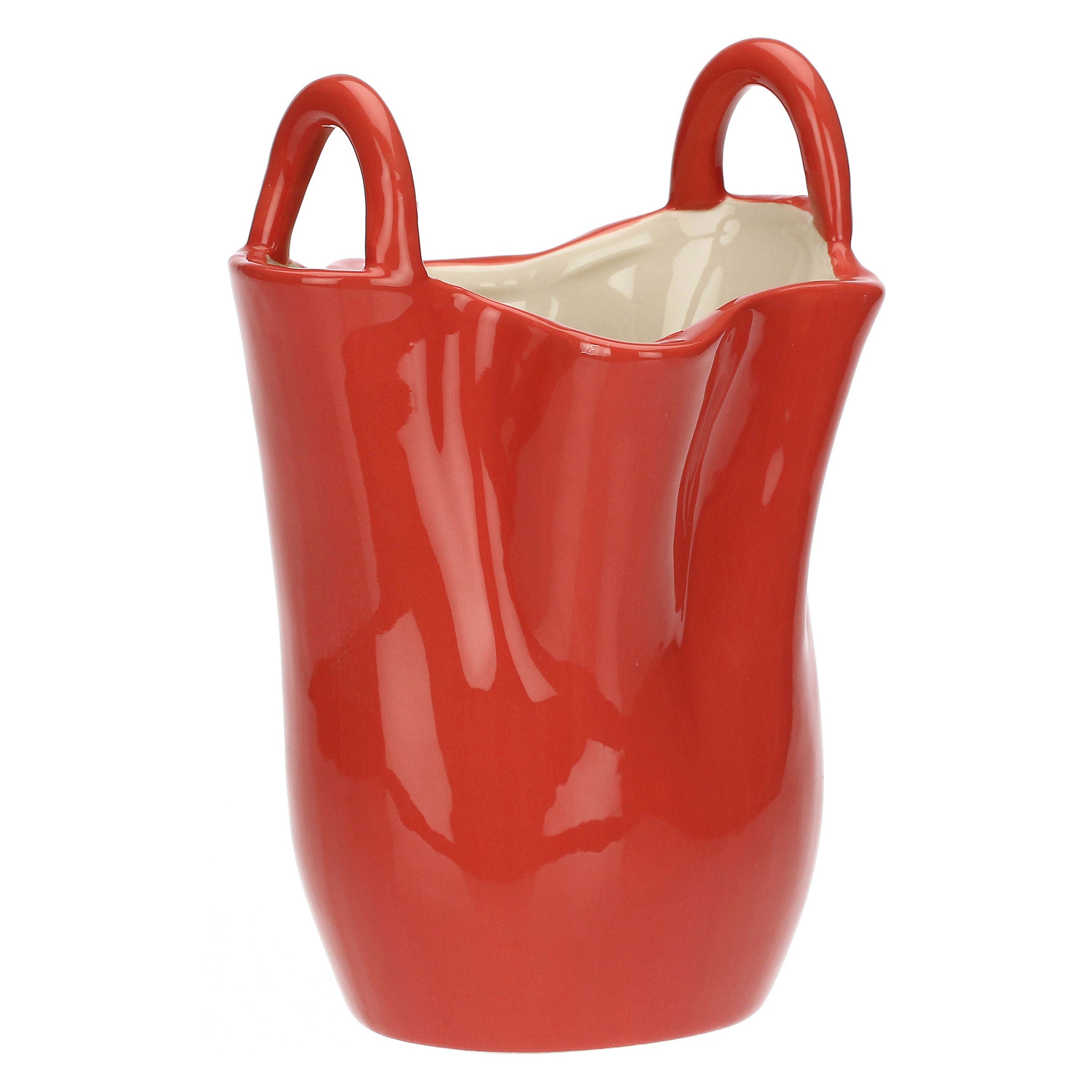 Vaso Rosa, Lasportina - Gres, 15,2x12,9x21 cm