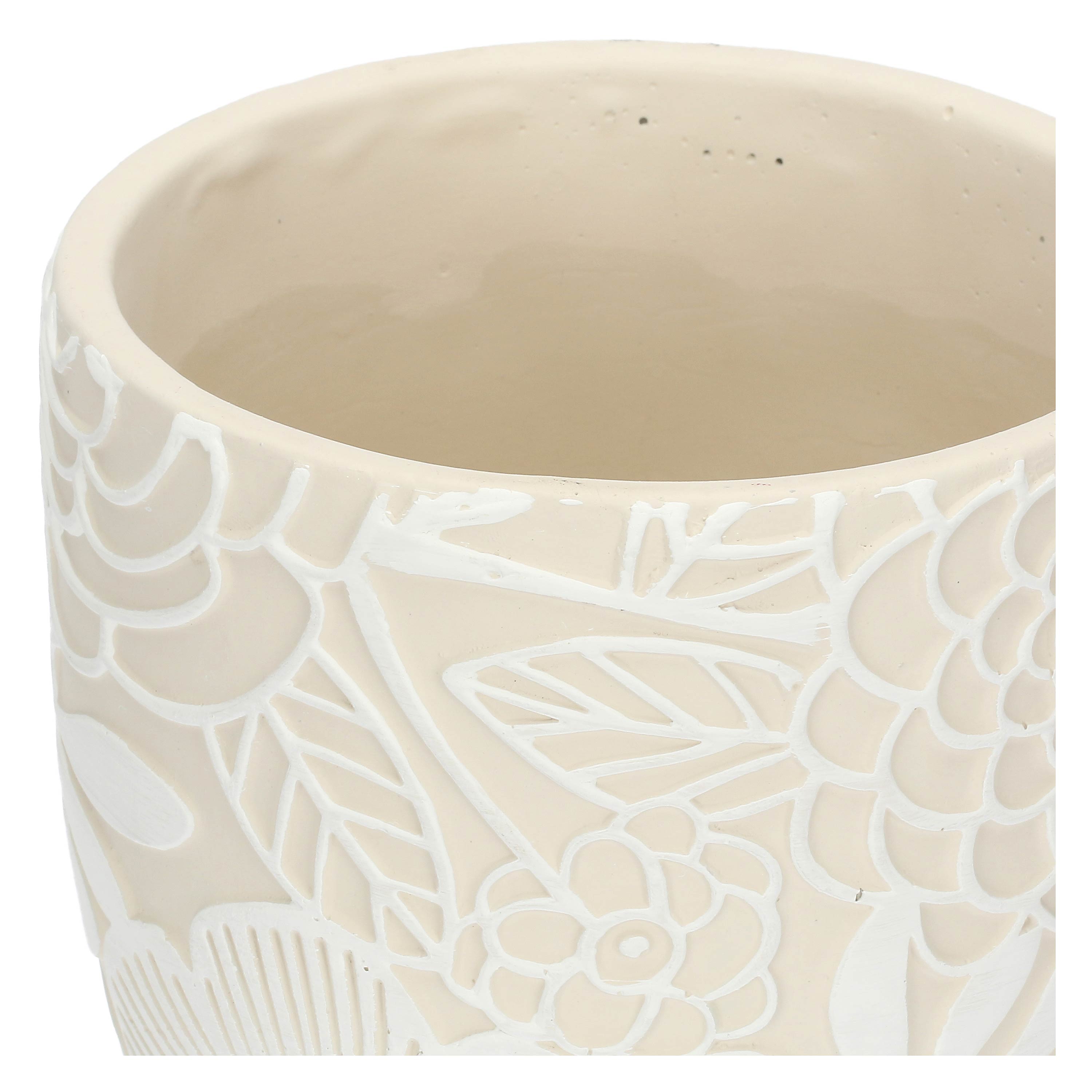 Cachepot, Nellaiuola - Resina cementizia, L