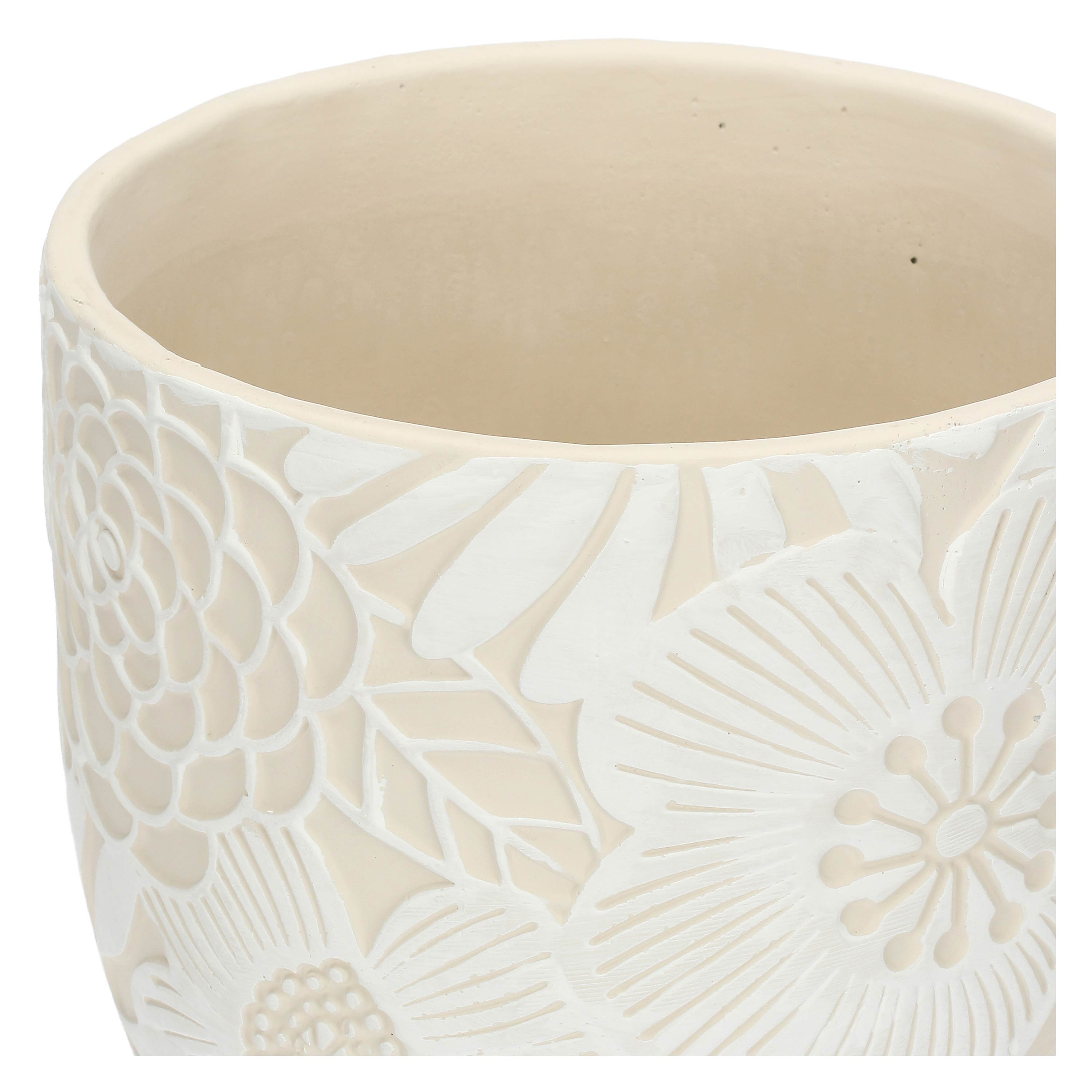 Cachepot, Nellaiuola - Resina cementizia, L