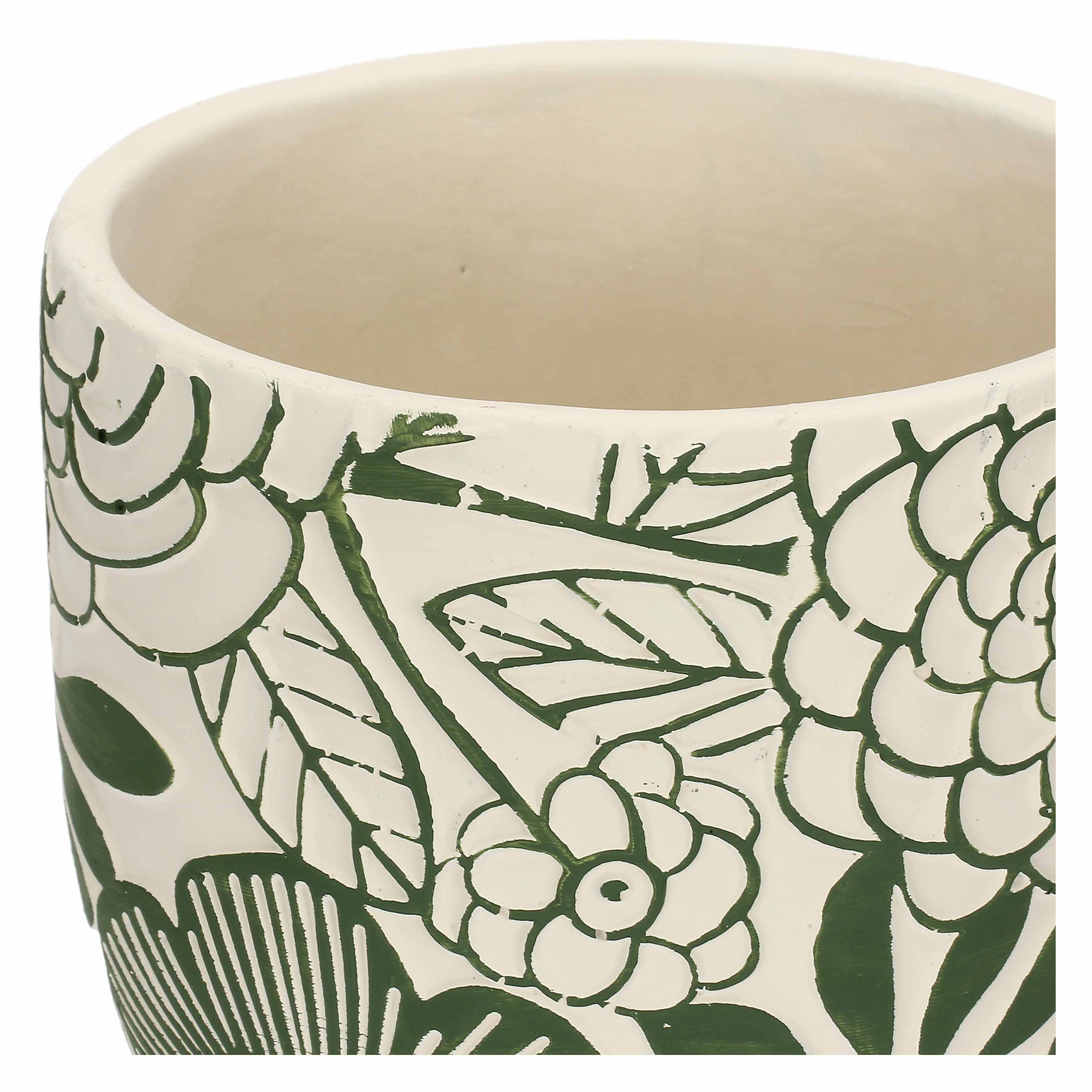 Cachepot, Nellaiuola - Resina cementizia, L