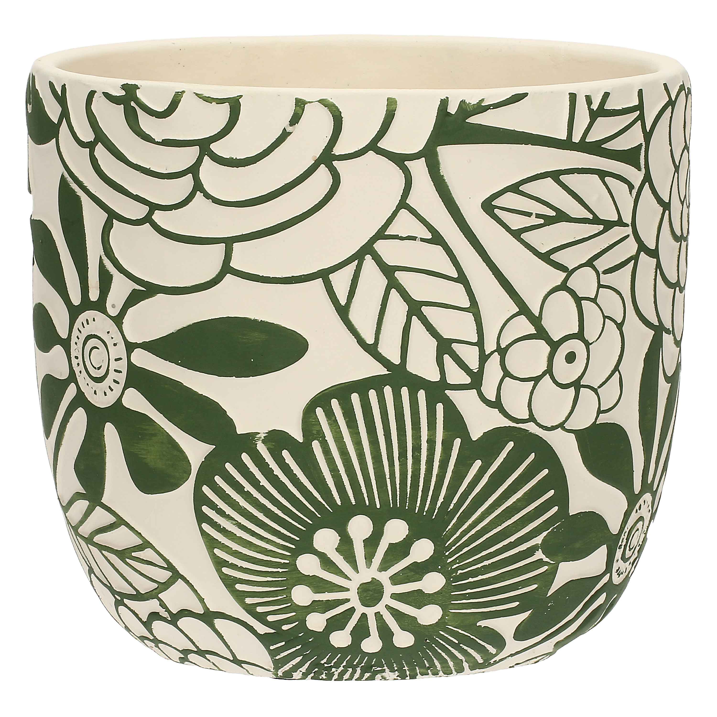 Cachepot, Nellaiuola - Resina cementizia, L