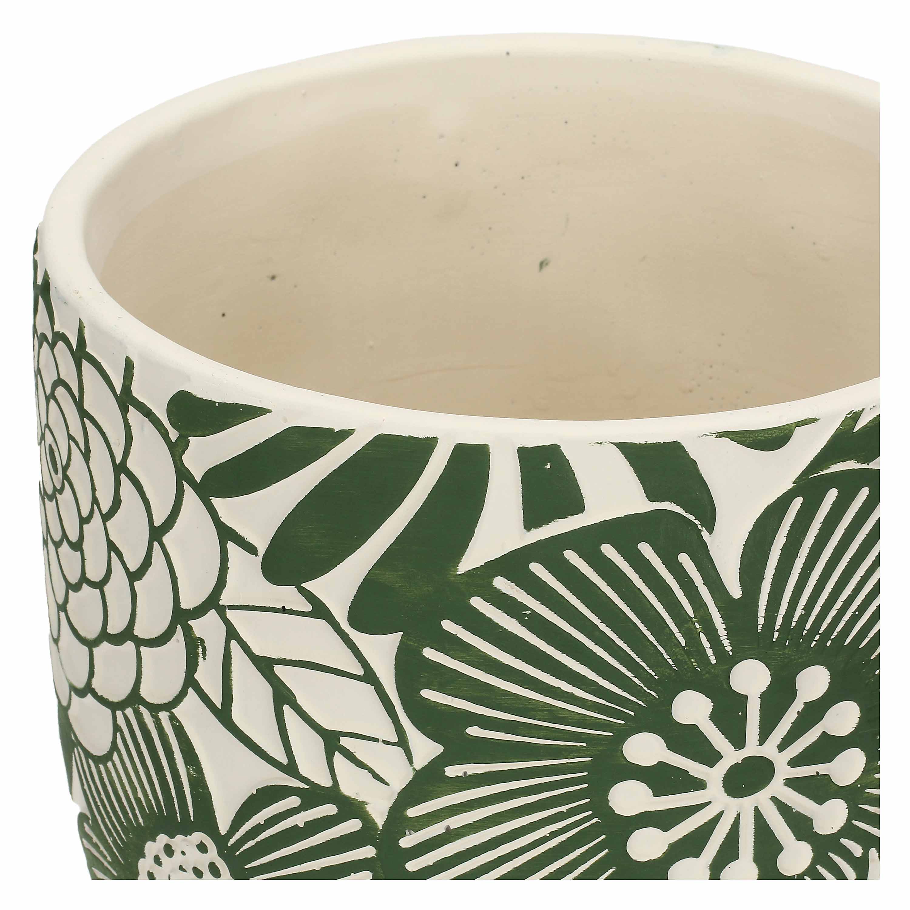 Cachepot, Nellaiuola - Resina cementizia, L