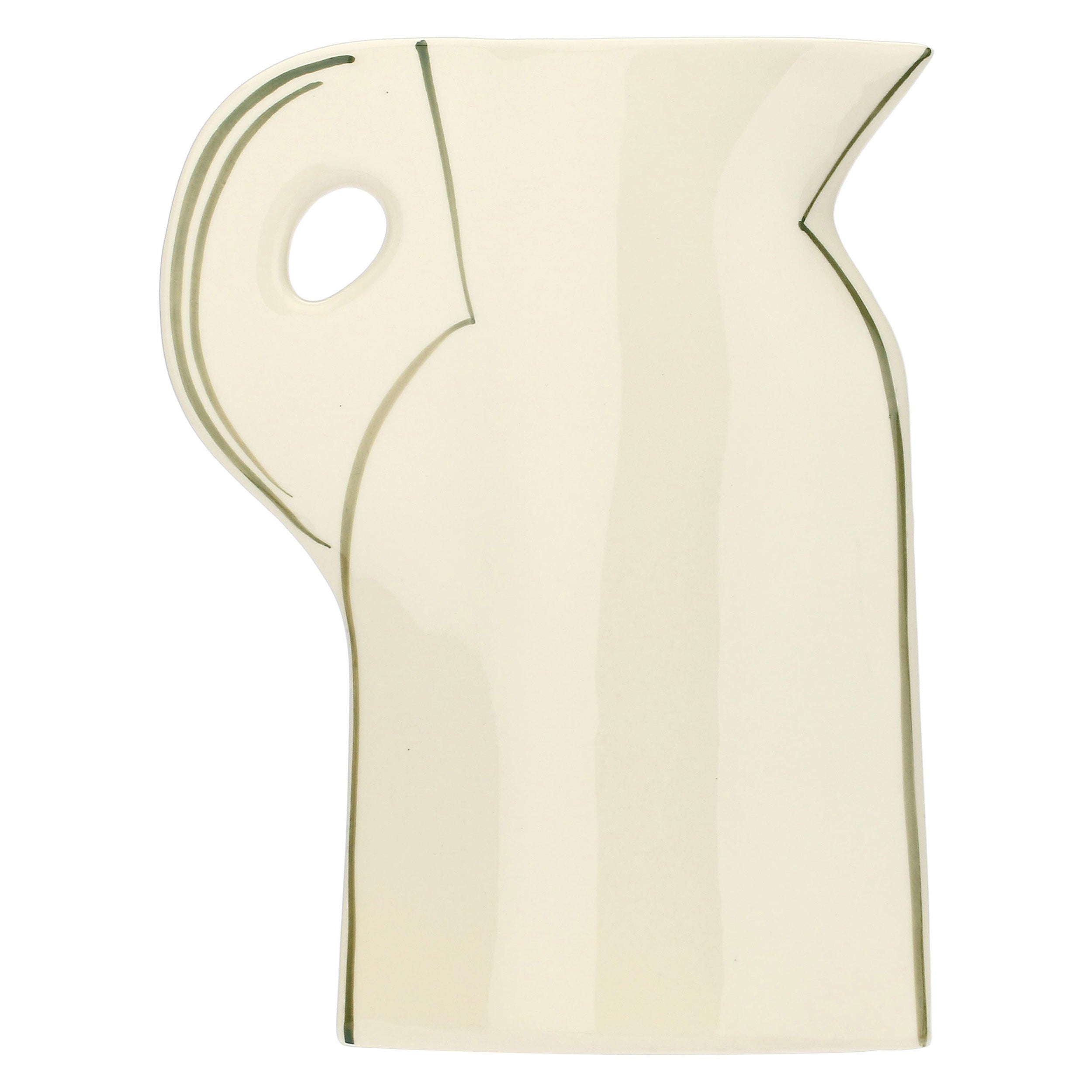 Vaso Manico, Tratti - Gres, 19x7,2x24 cm