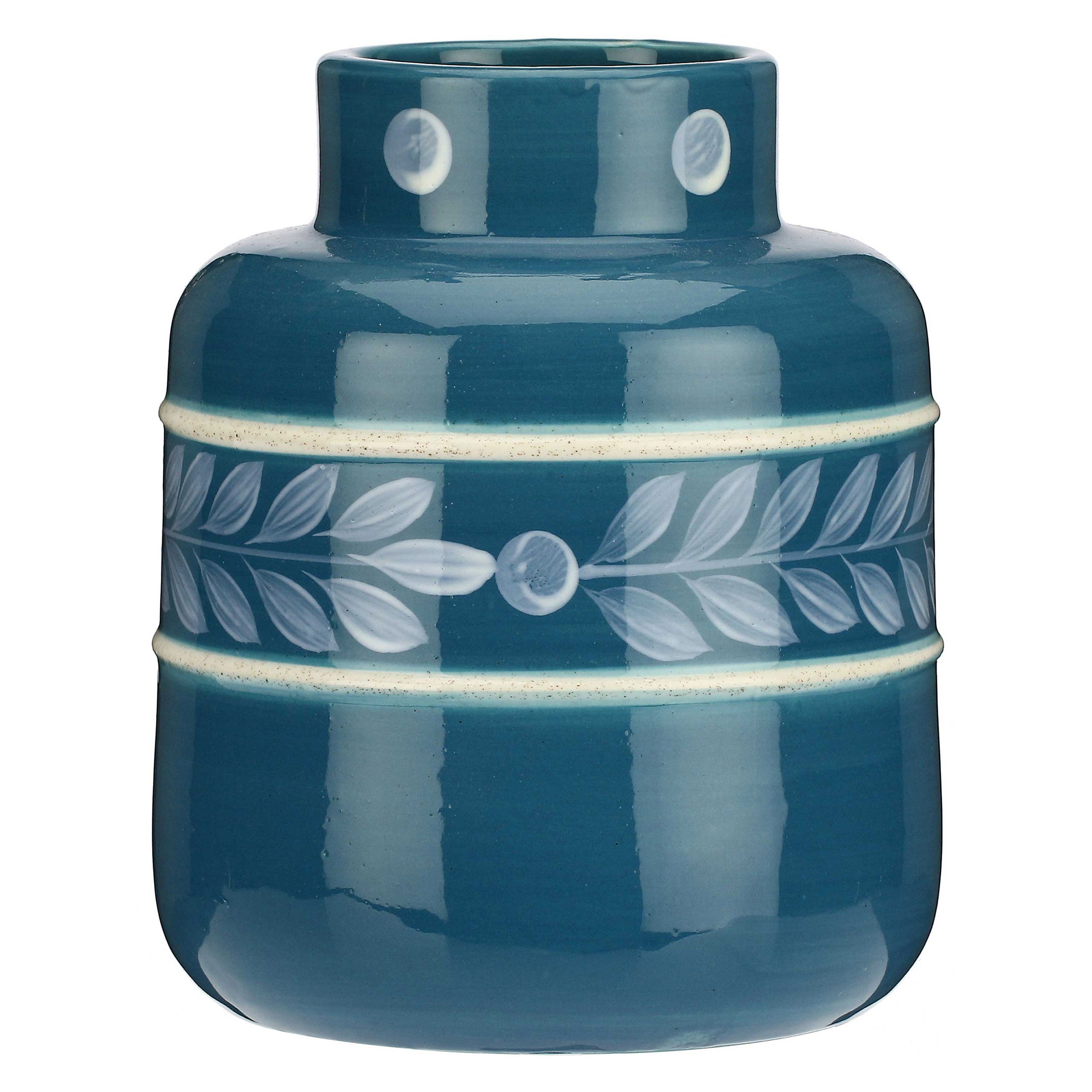 Vaso Cilindrico S, Laurus - ceramica, d 15 h20 cm