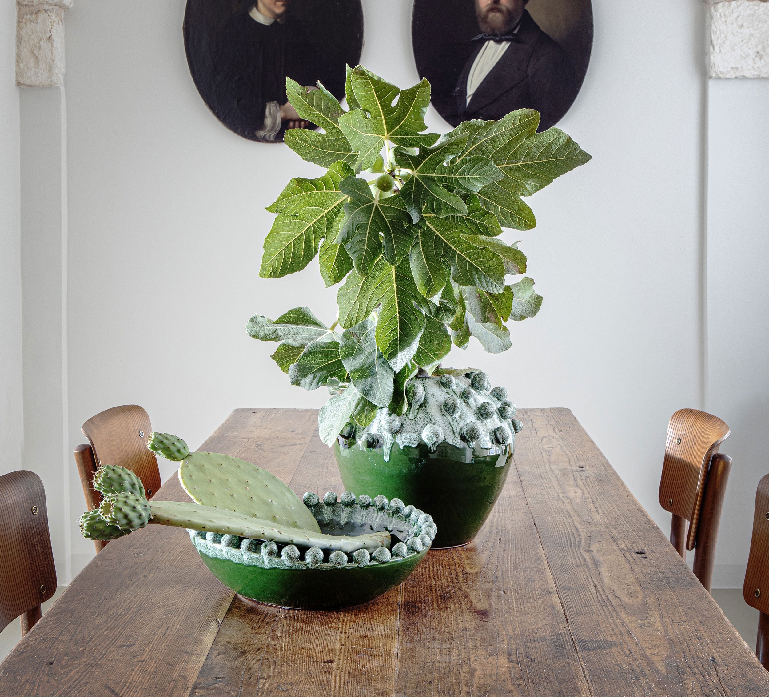 Sottovaso M, Reginaldo - Terracotta, 31,5x31x8,5 cm